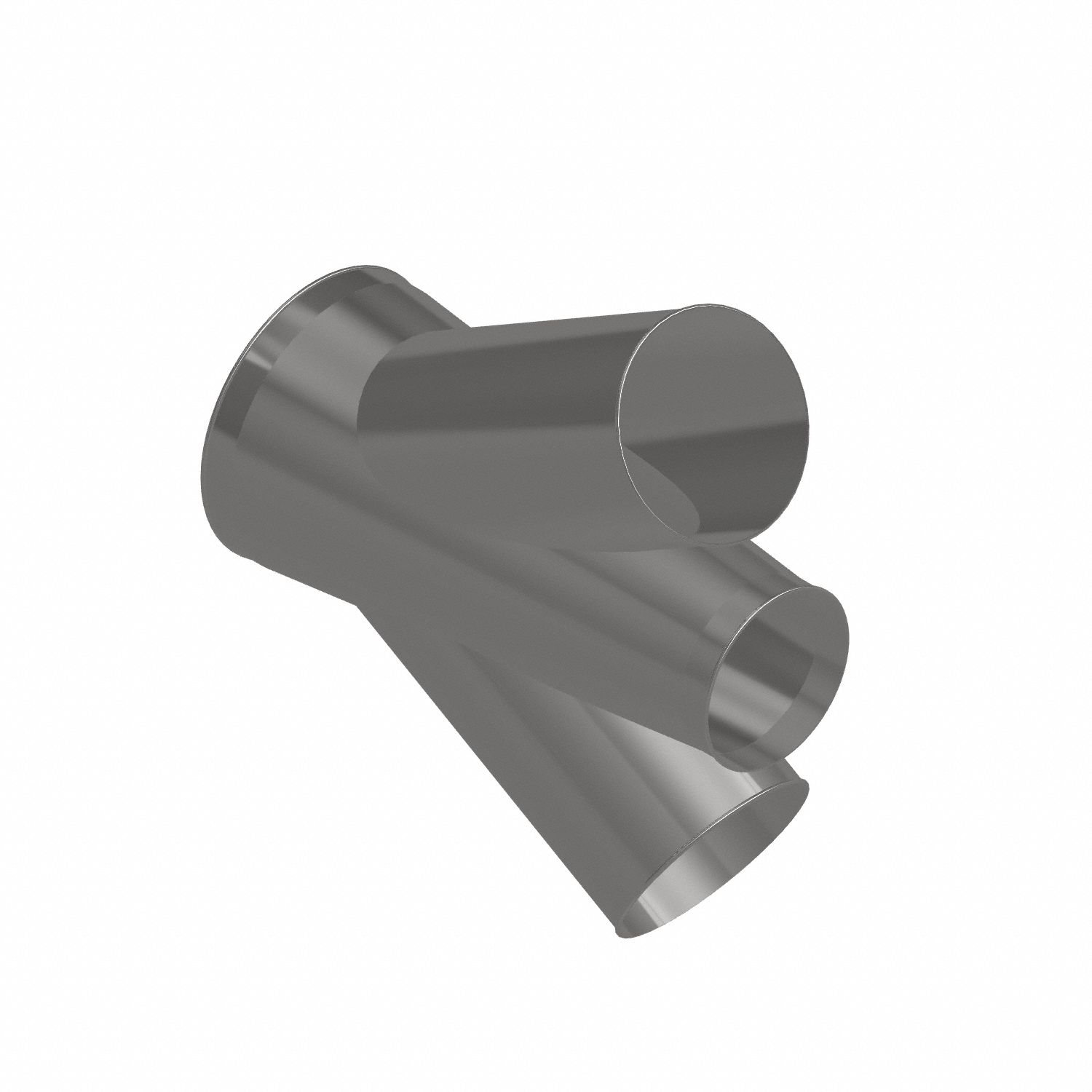 Dust Collection Duct and Fittings: Stainless Steel, For 10 in_12 in_16 in Duct Dia, 33 in Overall Lg