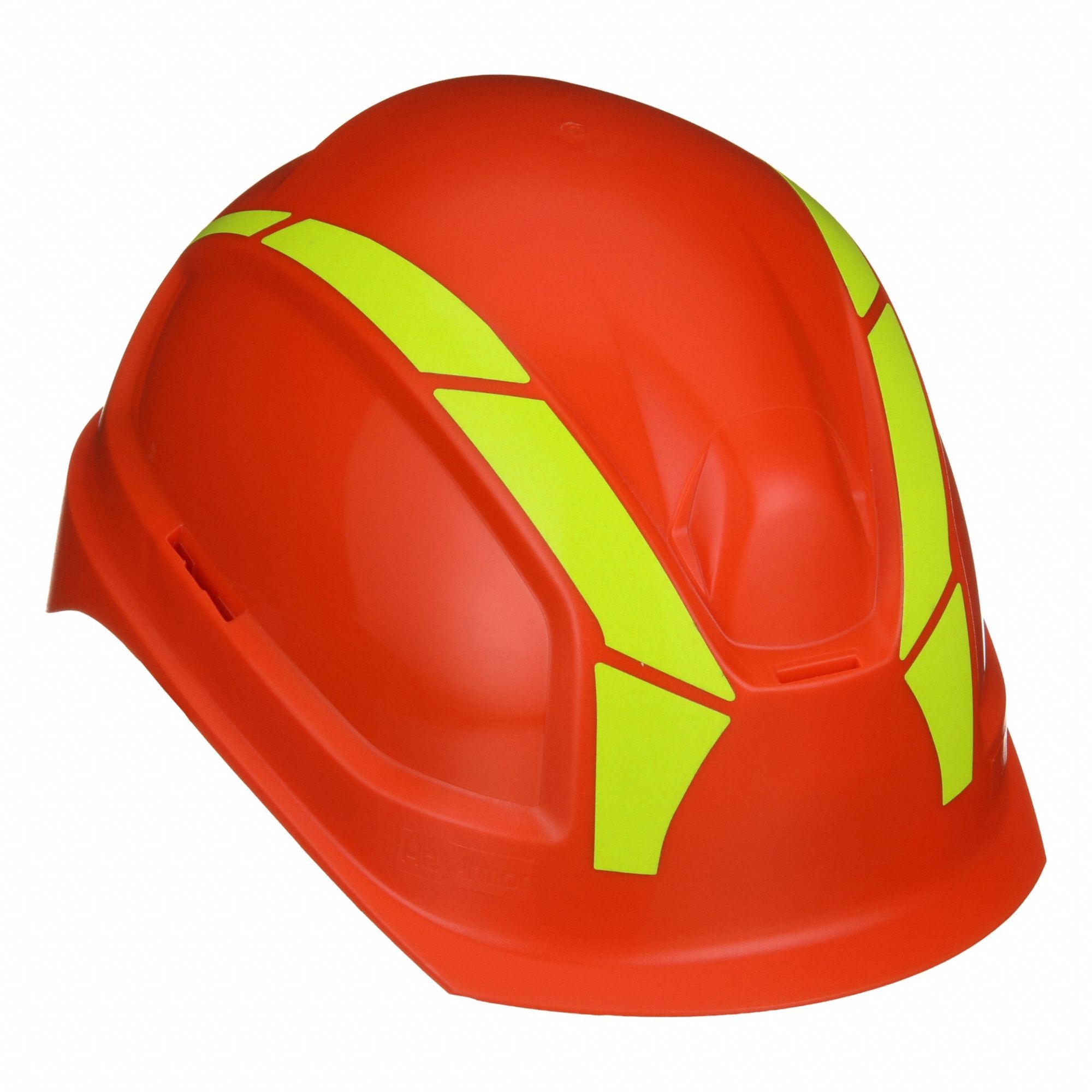Front Brim,  Safety Helmets,  Type 1, Class E ANSI Classification,  Ratchet (6-Point),  Orange