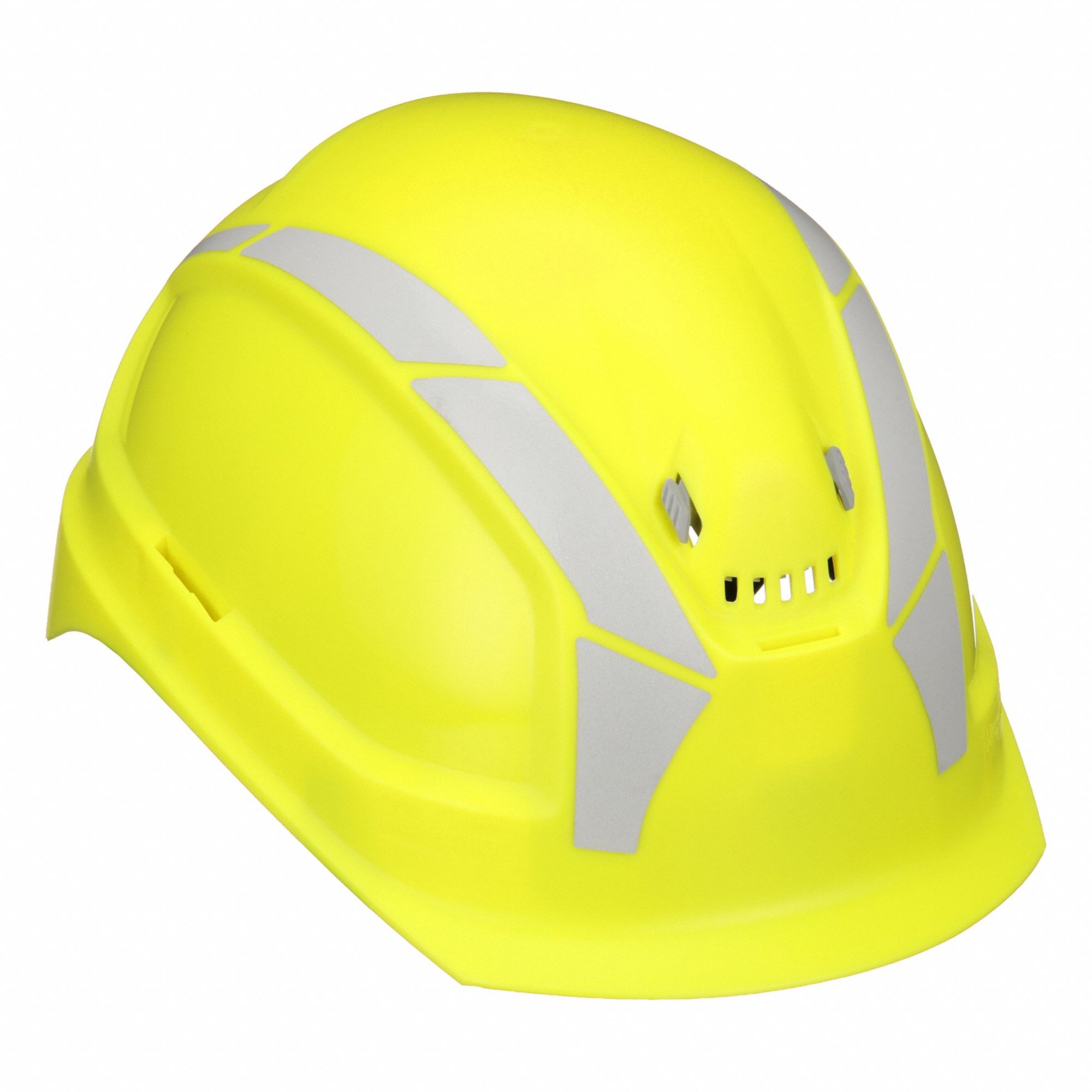 Front Brim,  Safety Helmets,  Type 1, Class C ANSI Classification,  Ratchet (6-Point),  Yellow