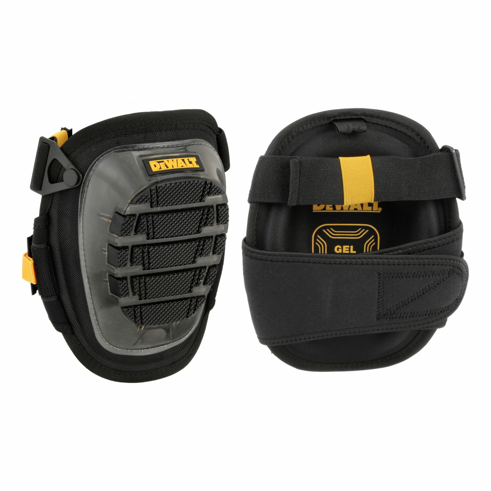 Knee Pad: Universal, 2 Straps, Clip/Hook-and-Loop, 1 PR