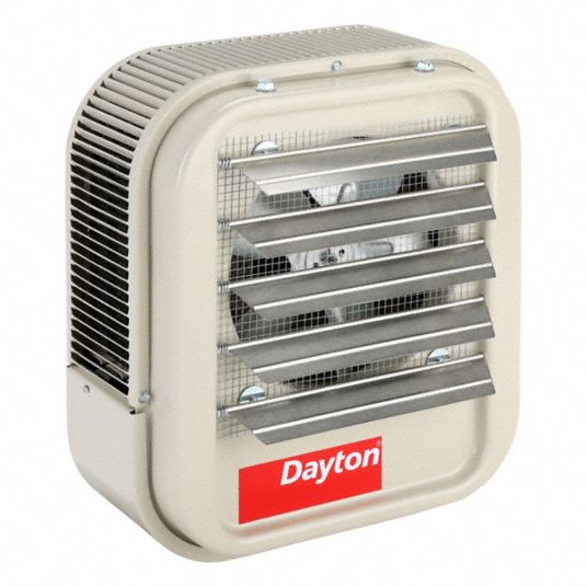 DAYTON, 208/240 V AC, 1-Phase, 16 in x 14 in x 8-1/2 in, Electric Wall ...