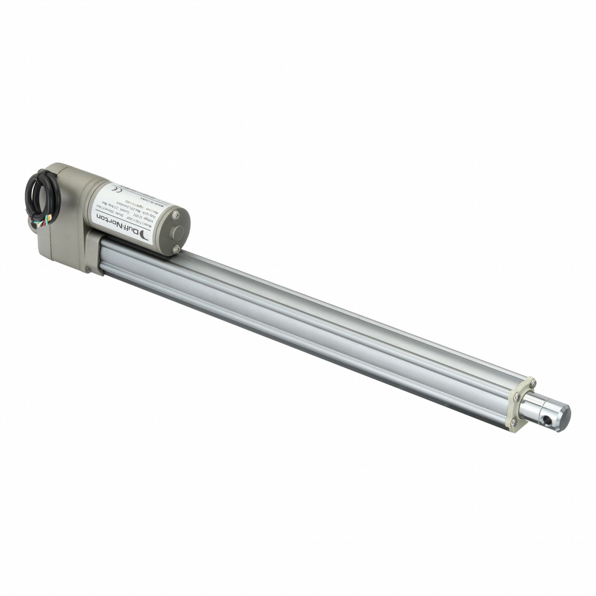 Linear Actuator: LT, 112 lbf Rated Load, 11.8 in Stroke, 12V DC, IP66