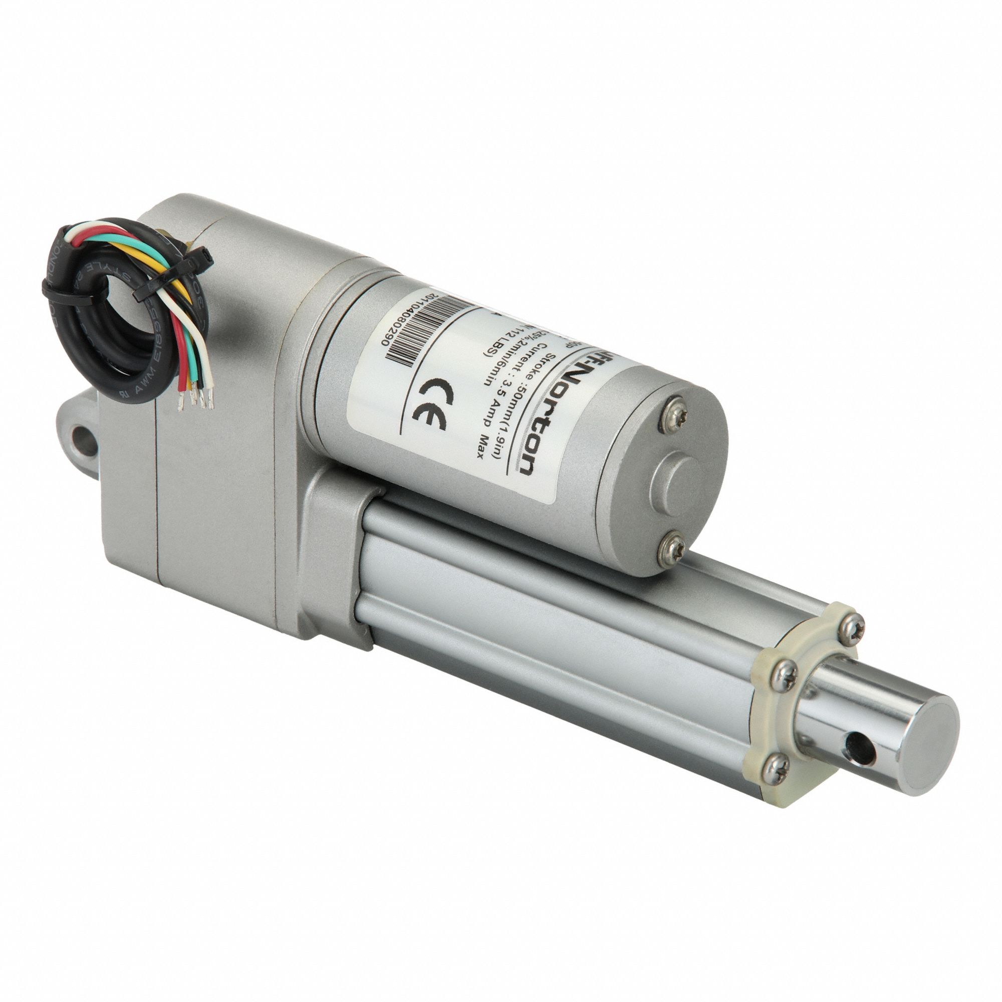 Linear Actuator: LT, 112 lbf Rated Load, 2 in Stroke, 24V DC, IP66