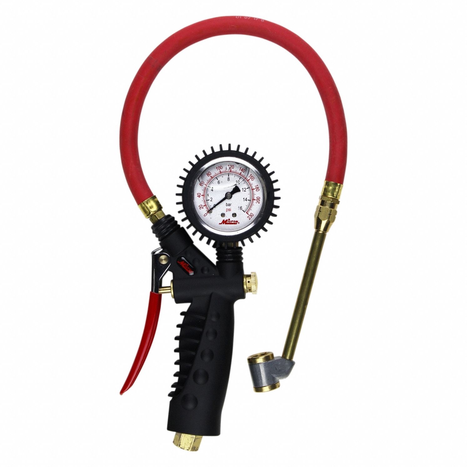 Inflator/Pressure Gauge Brass/EPDM Rubber