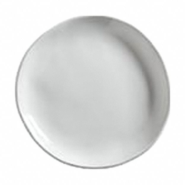 Coupe Plate: Crave, Cloud, Melamine, 9 in Dia, 1 in Overall Ht