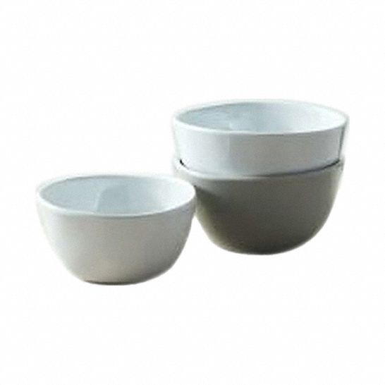 Bouillon Bowl: Crave, 10 oz Capacity, Cloud, Melamine, 4 1/2 in Dia