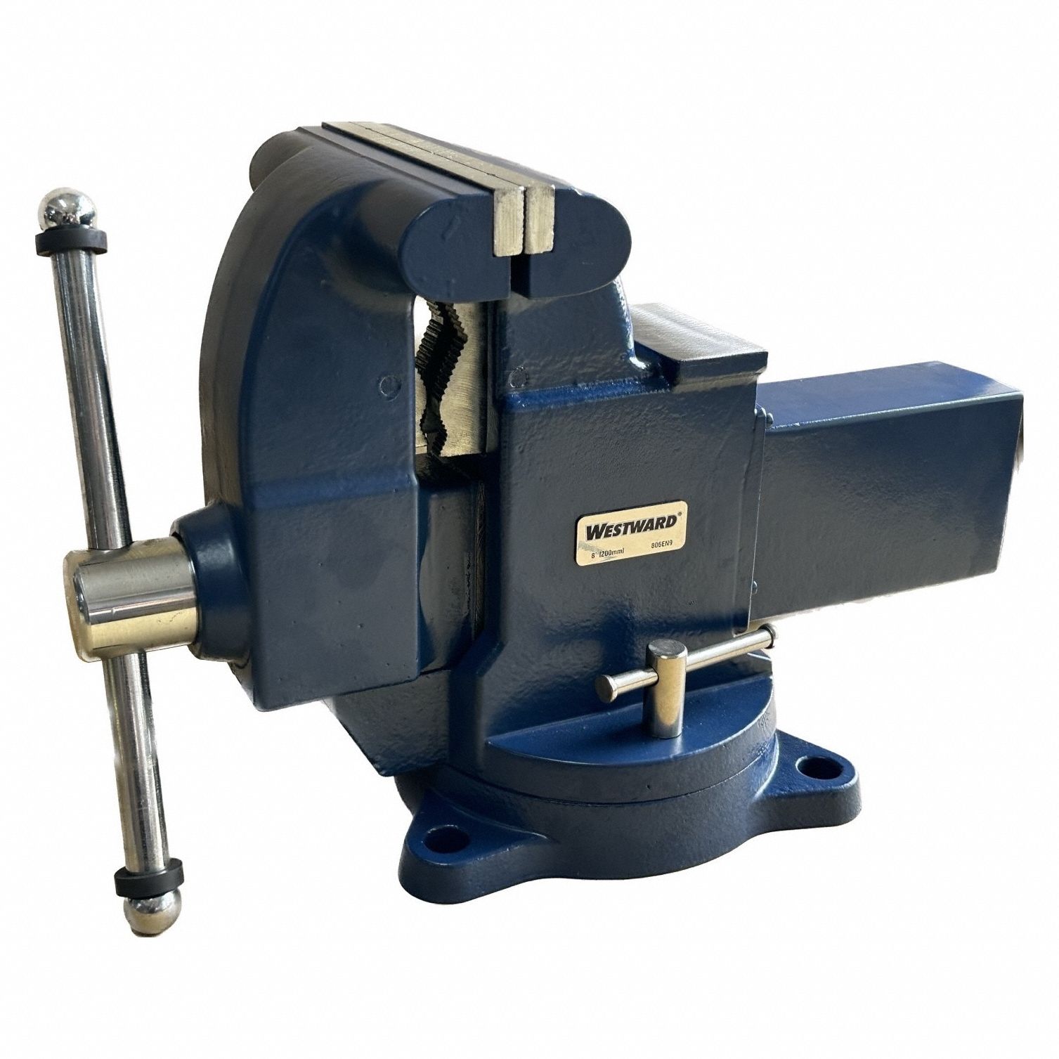 WESTWARD, Heavy Duty, Enclosed, Bench Vise - 806EN9|806EN9 - Grainger