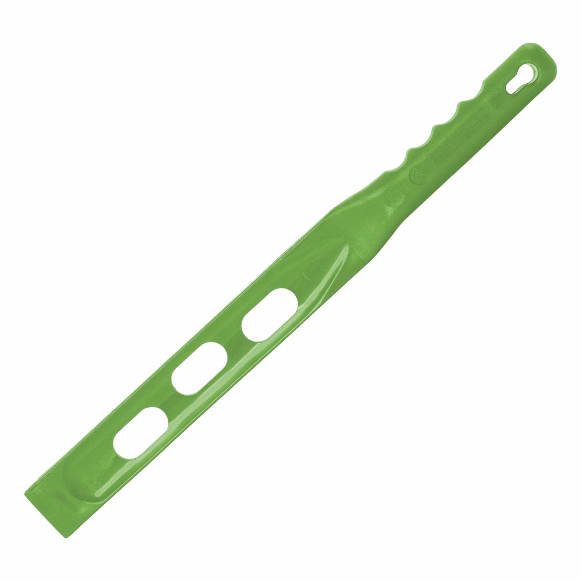 Metal Detectable Scraper: Polypropylene, 10 1/4 in Blade Lg, 16 3/8 in Overall Lg