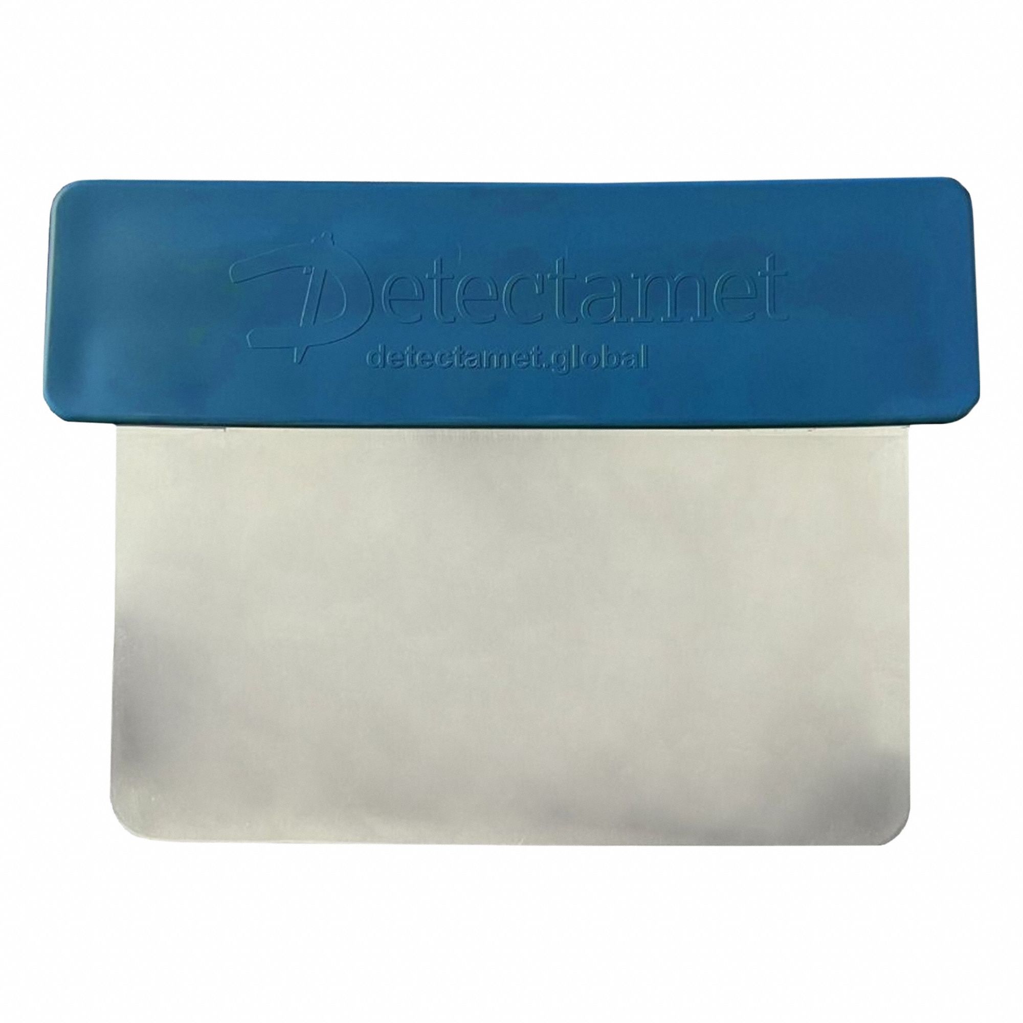 Metal Detectable Scraper: 5 7/8 in Overall Lg, 4 7/8 in Overall Ht, 125 mm Blade Wd