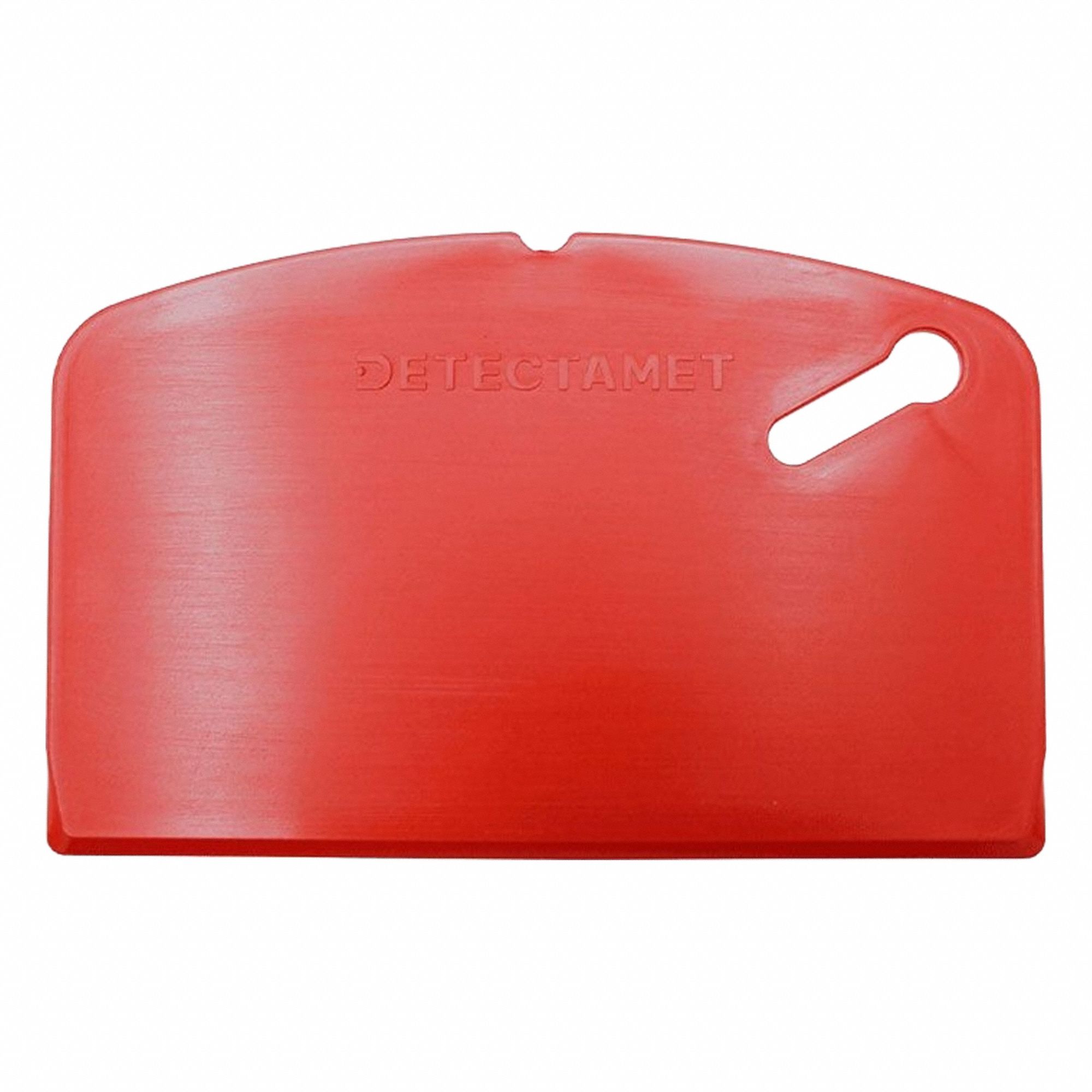Metal Detectable Scraper: Polypropylene, 6 1/4 in Overall Lg, Polypropylene