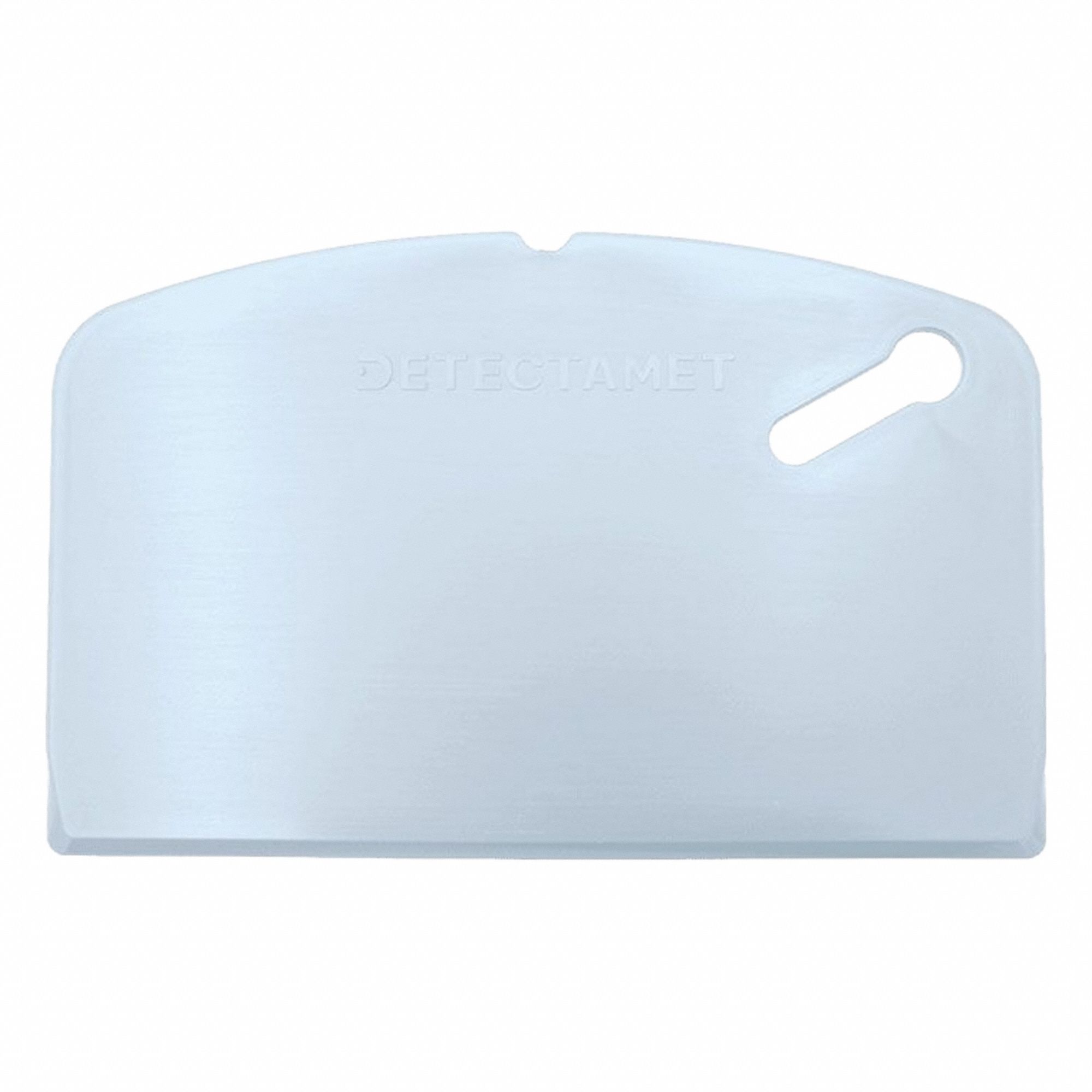 Metal Detectable Scraper: Polypropylene, 6 1/4 in Overall Lg, Polypropylene