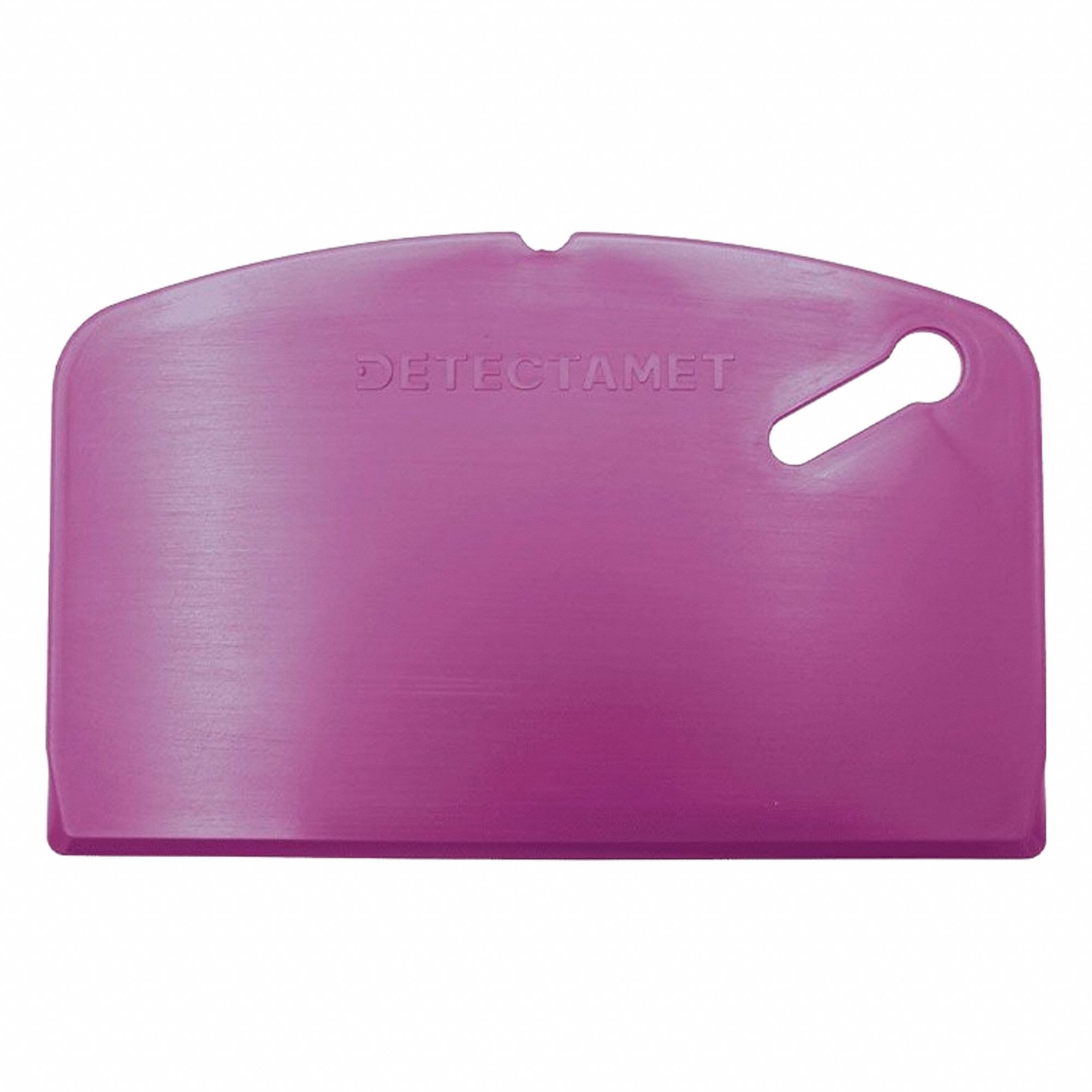 Metal Detectable Scraper: Polypropylene, 6 1/4 in Overall Lg, Polypropylene