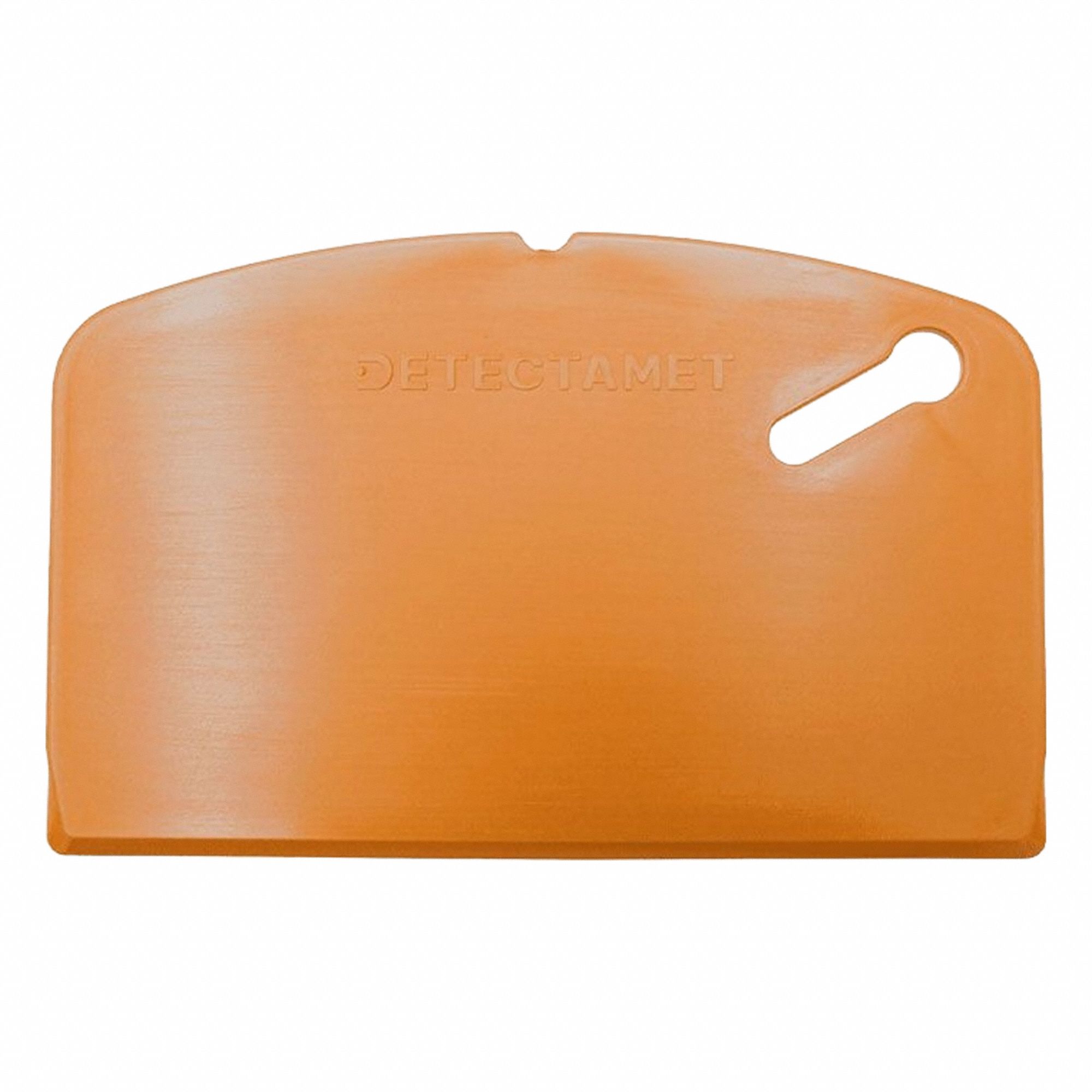 Metal Detectable Scraper: Polypropylene, 6 1/4 in Overall Lg, Polypropylene