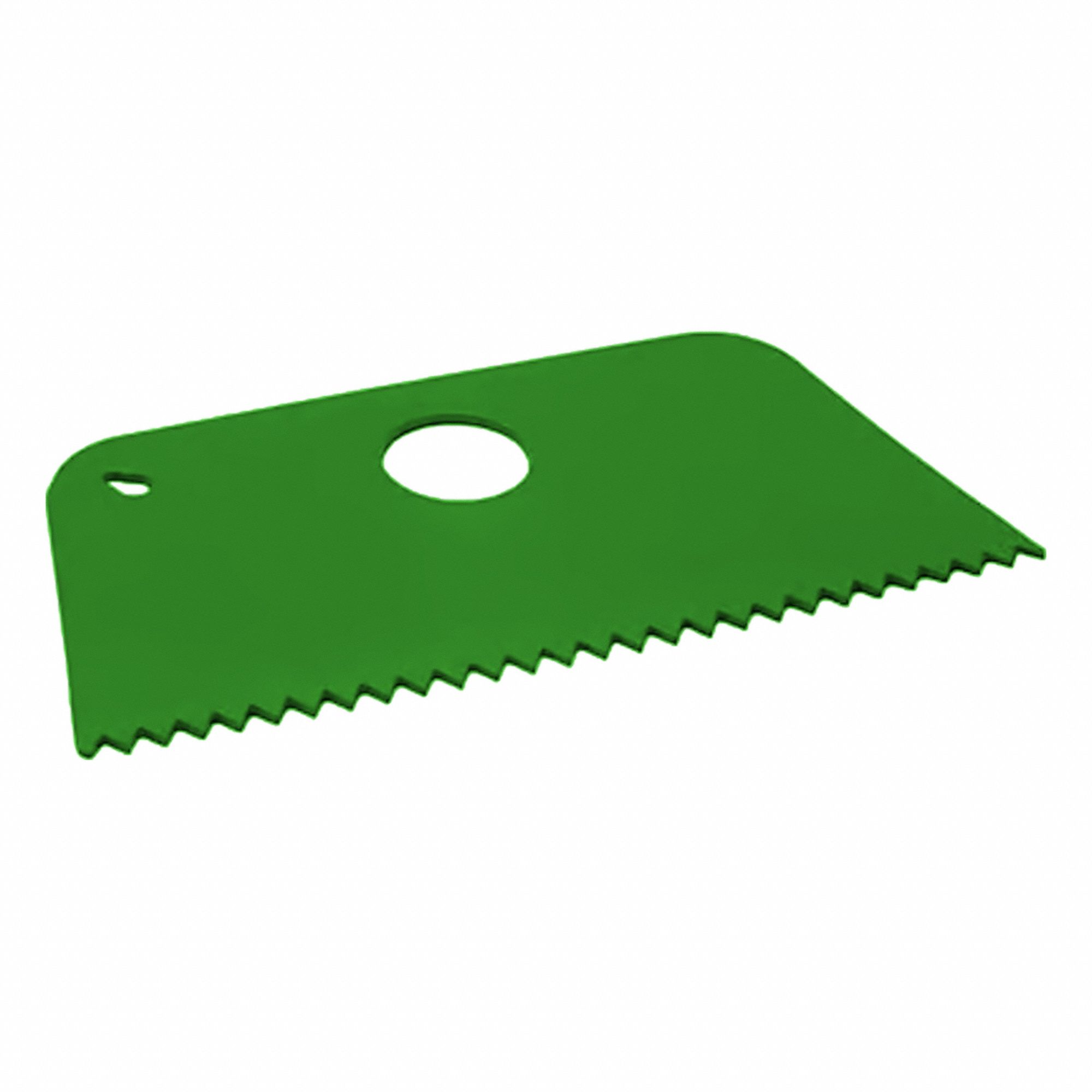 Metal Detectable Scraper: Polymer, 8 7/8 in Overall Lg, Polymer, FDA Compliant