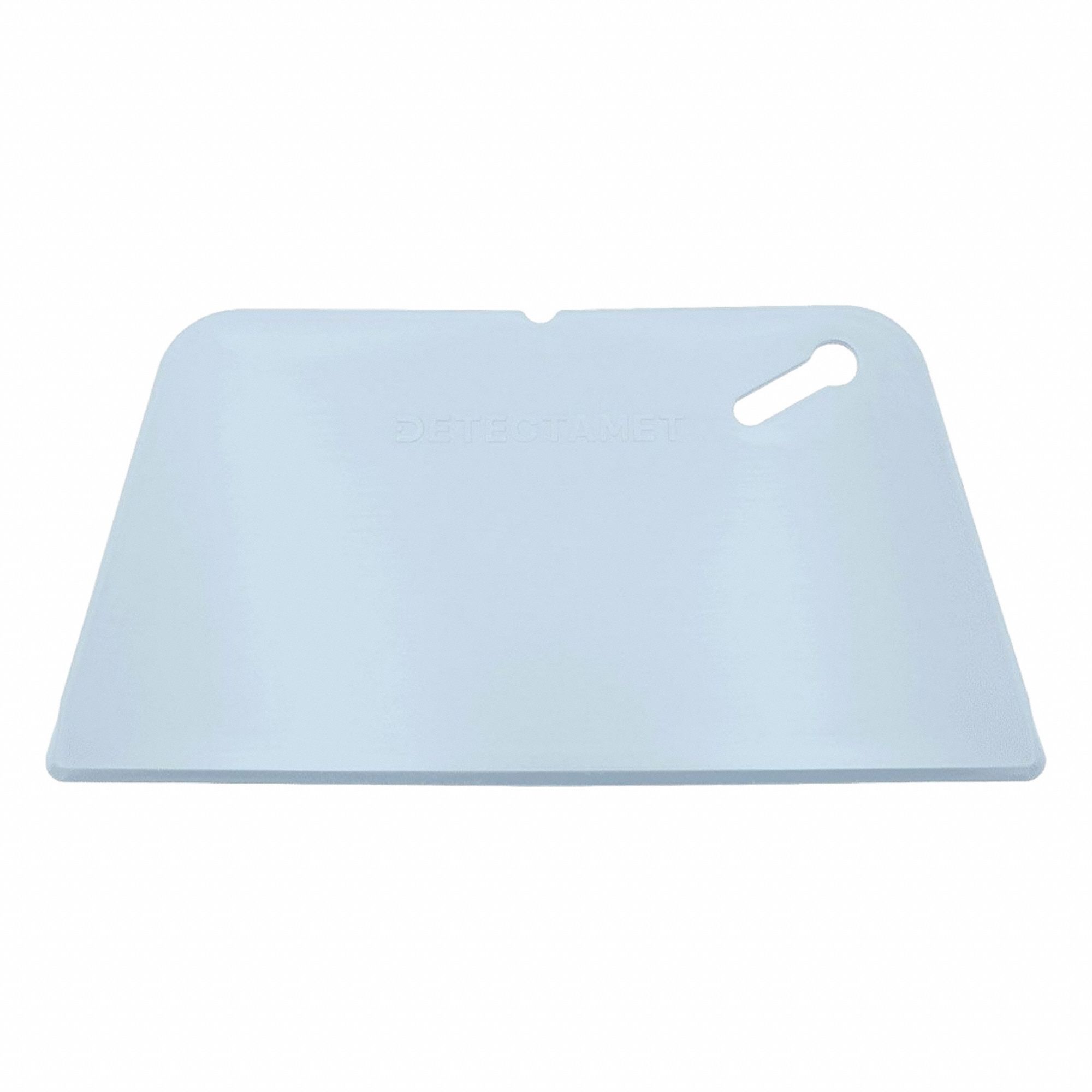 Metal Detectable Scraper: Polypropylene, 8 7/8 in Overall Lg, Polypropylene