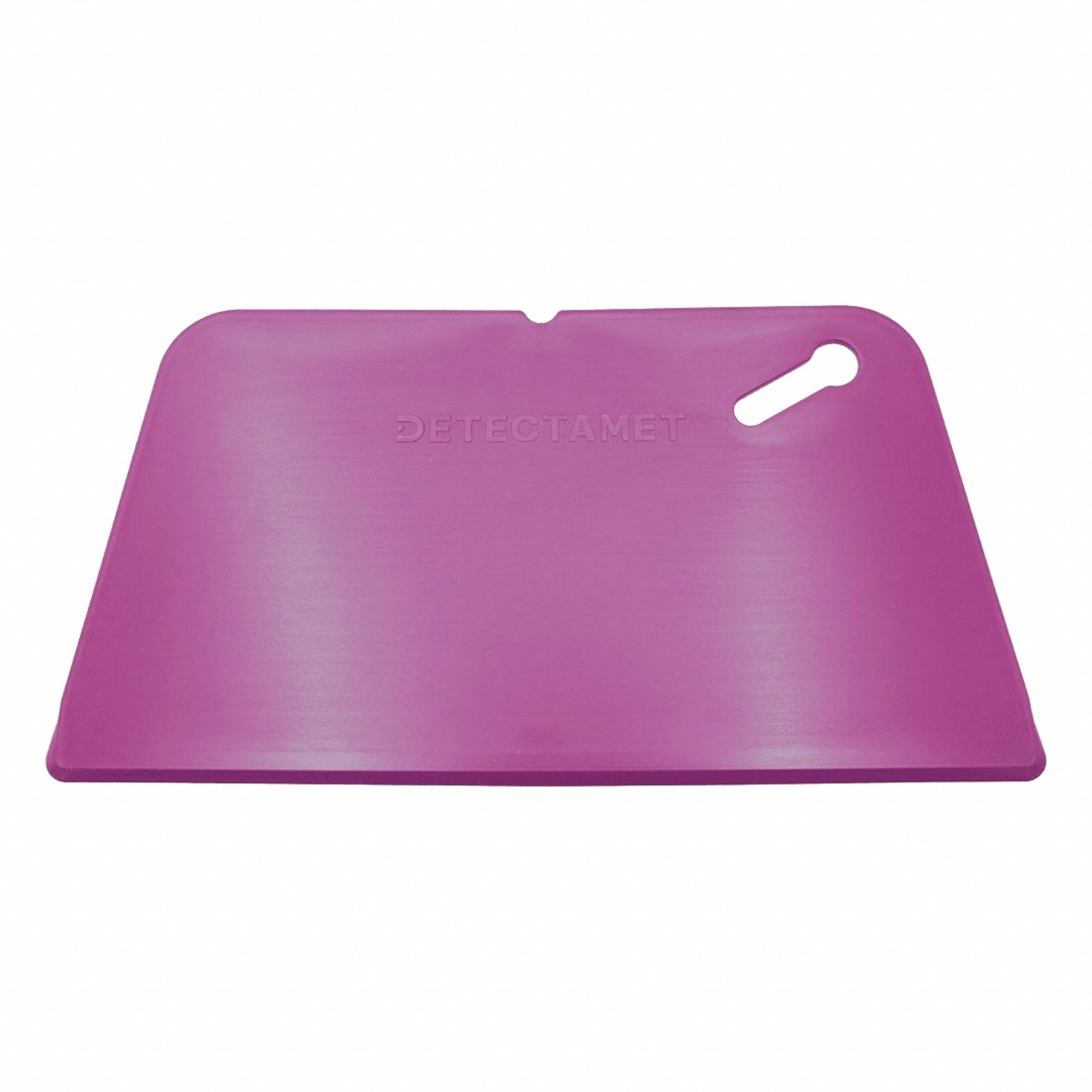 Metal Detectable Scraper: Polypropylene, 8 7/8 in Overall Lg, Polypropylene