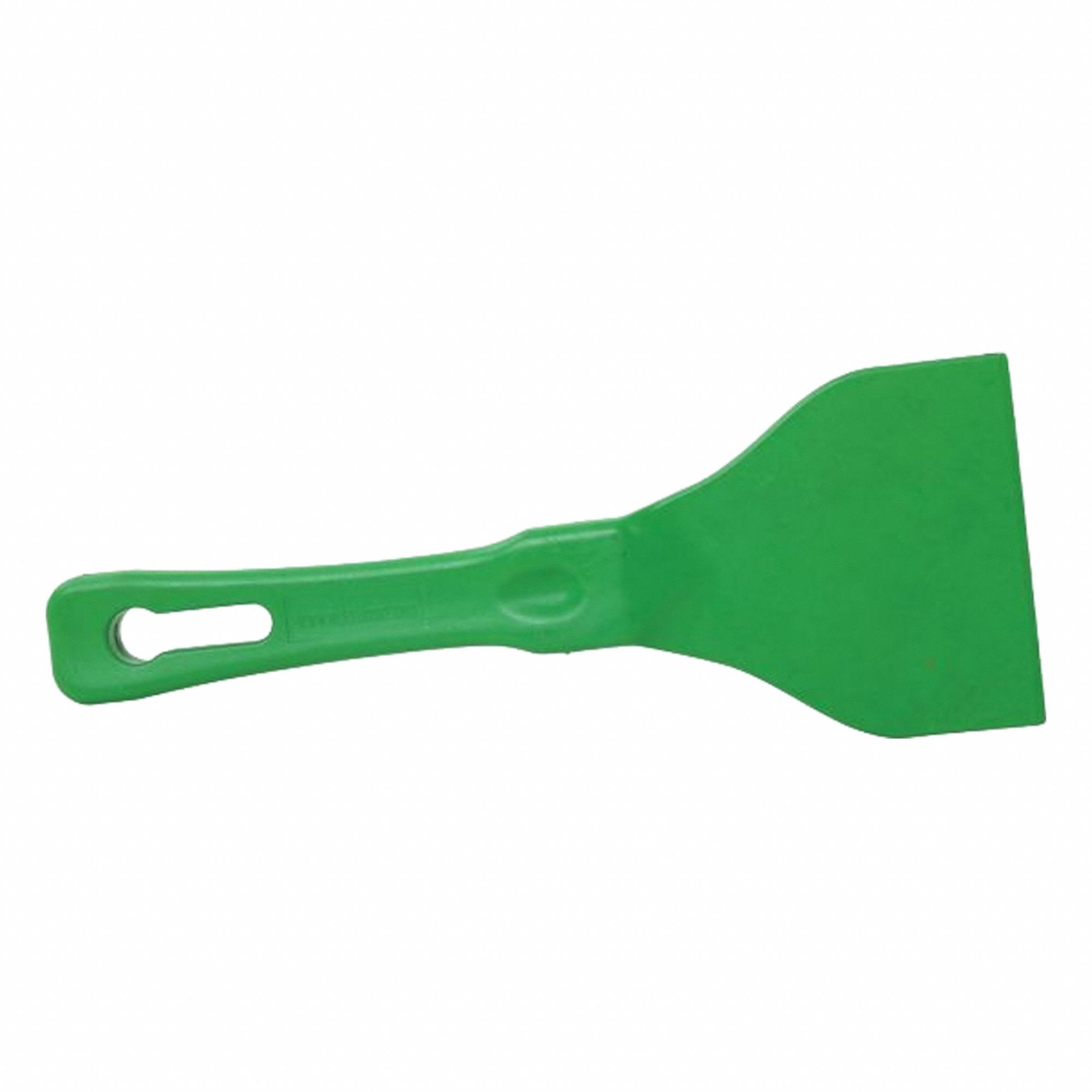 Metal Detectable Scraper: Polymer, 3 7/8 in Overall Lg, Polymer, FDA Compliant