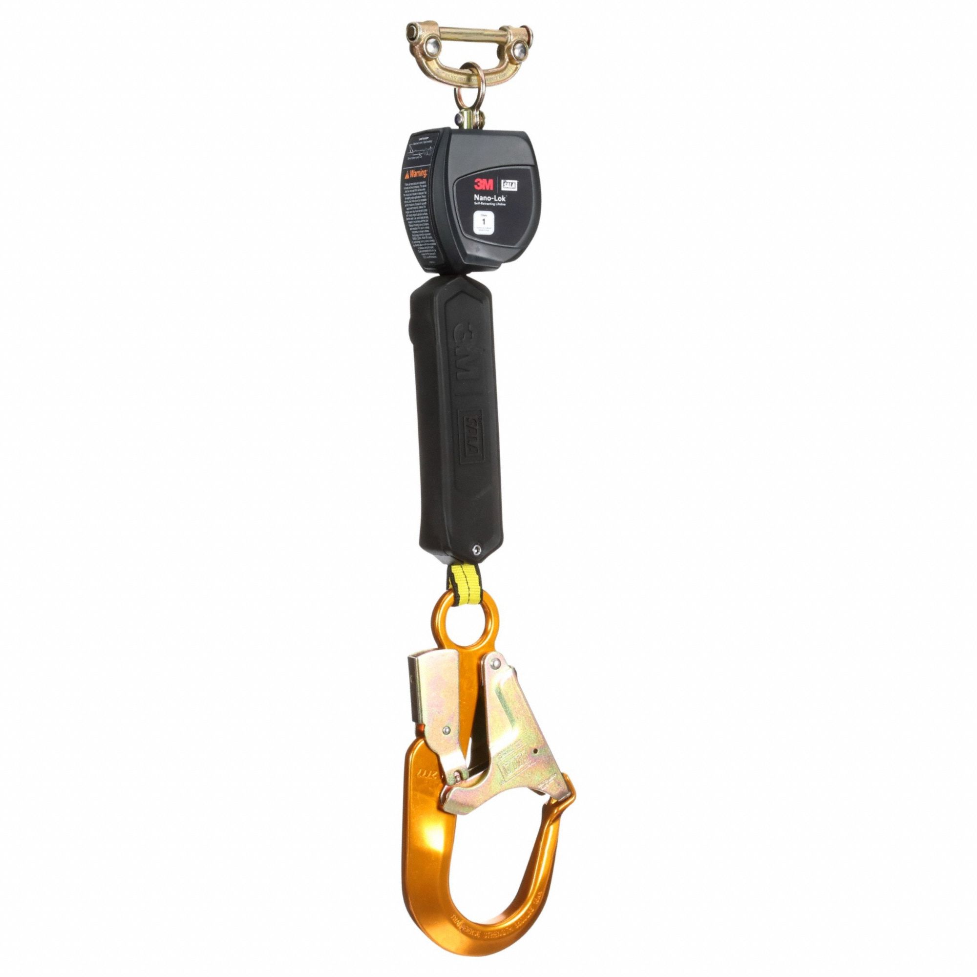 Personal Self Retracting Lifeline: Aluminum Snap Hook Anchor, 6 ft Line, Sealed, Sealed