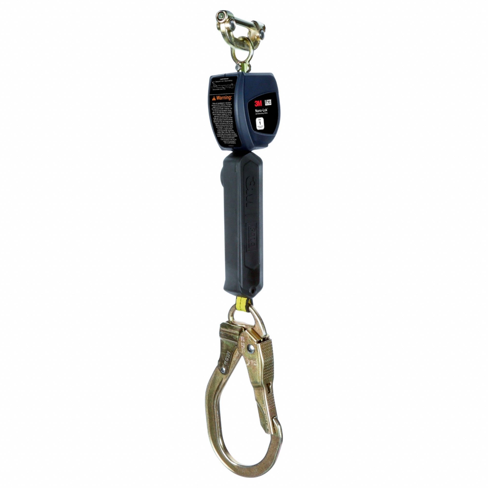 3M DBI-SALA, 2 1/4 in Steel Rebar Hook Anchor, 6 ft Line