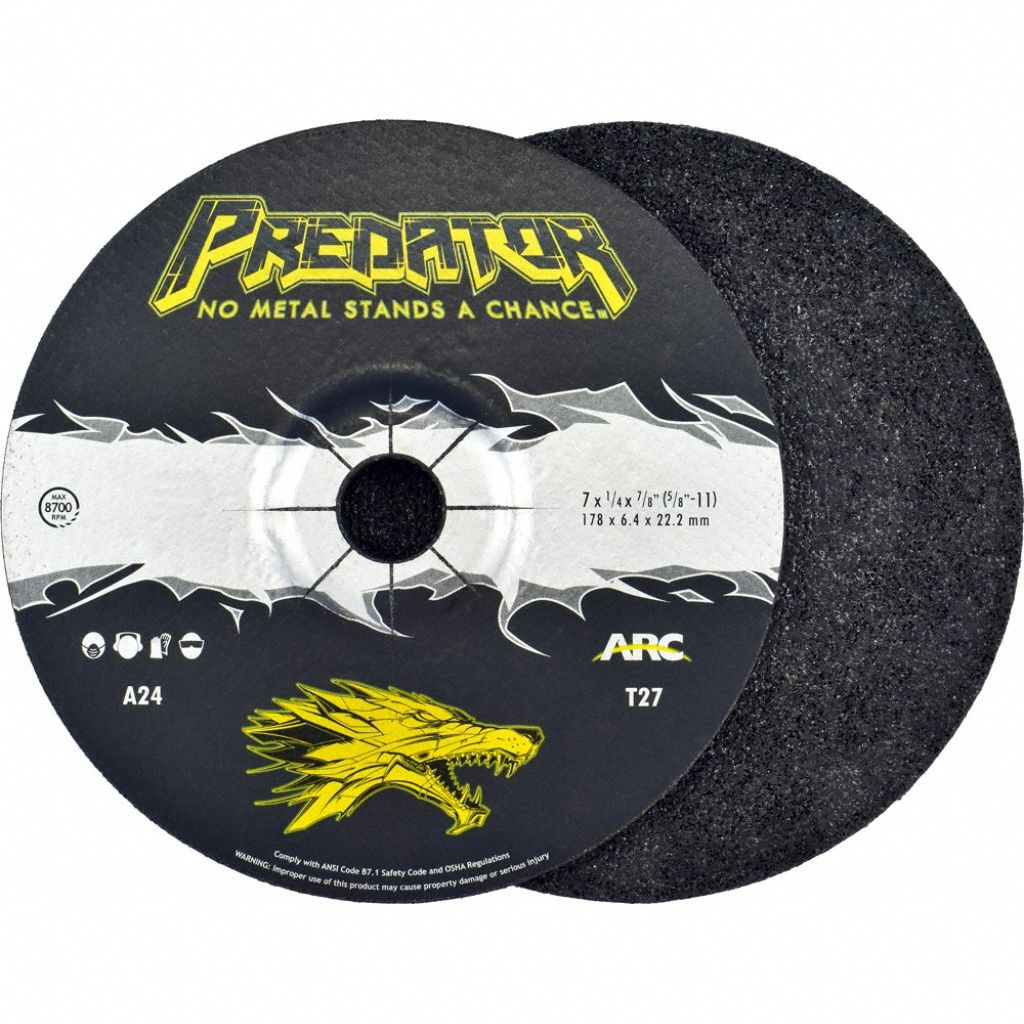 Depressed Center Grinding Wheel, Grit 60