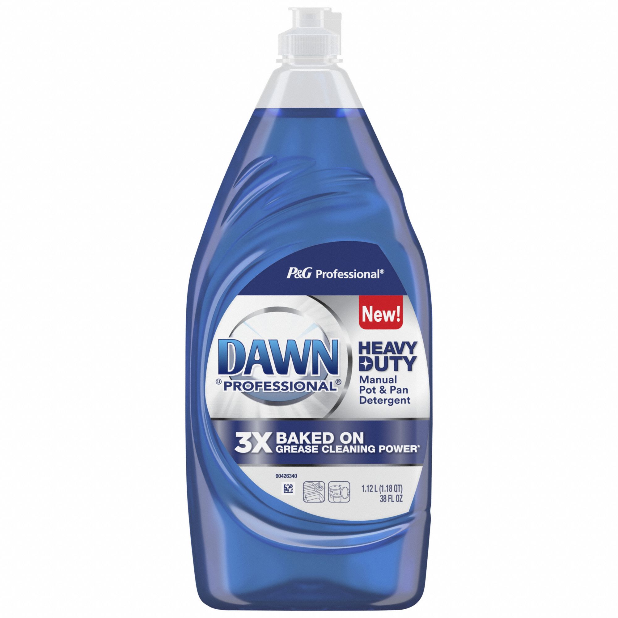DAWN, Hand Wash, Liquid, Pots and Pans Cleaner 802FY608836 Grainger
