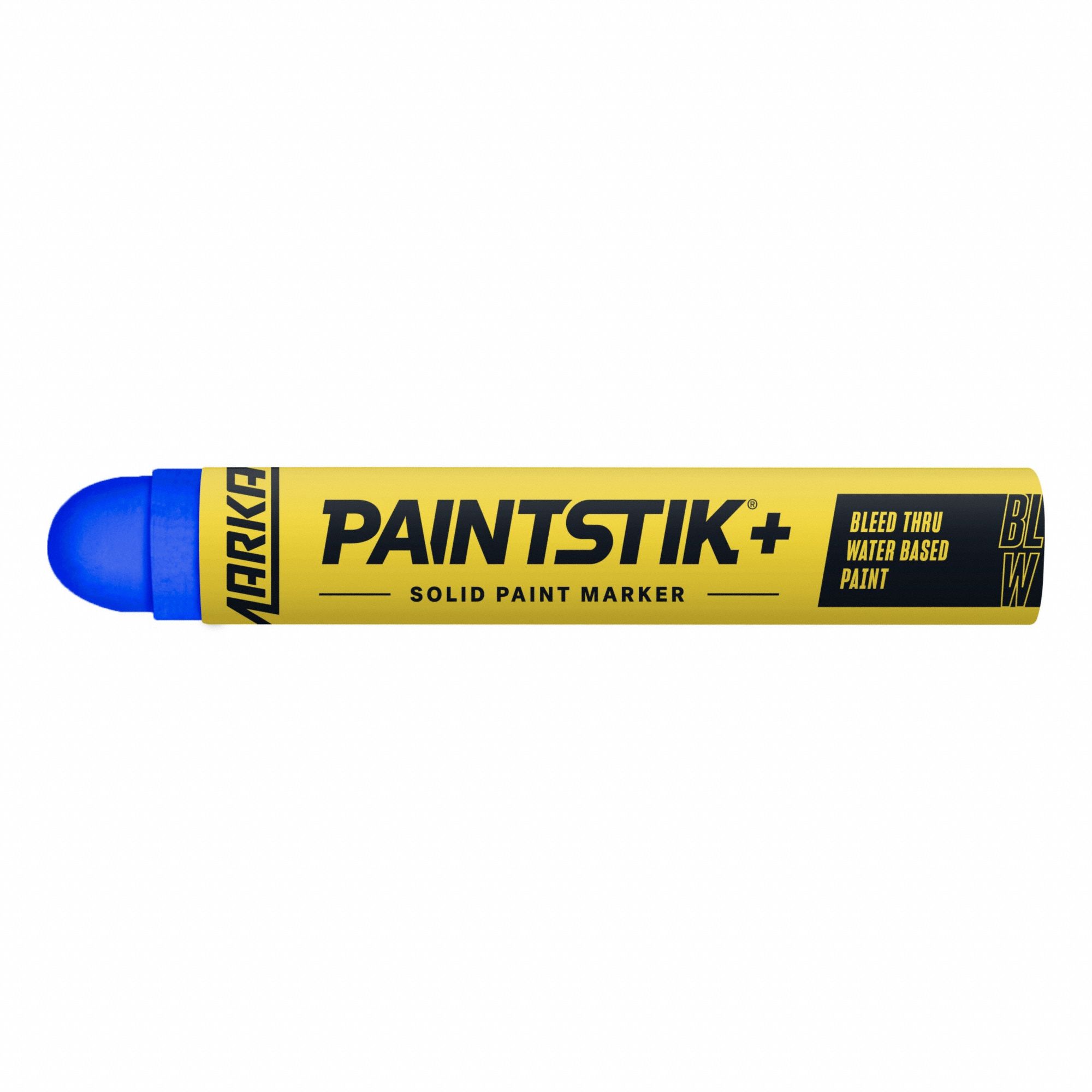 MarkingCrayon, 4-3/4inL, Blue, Paint, PK12