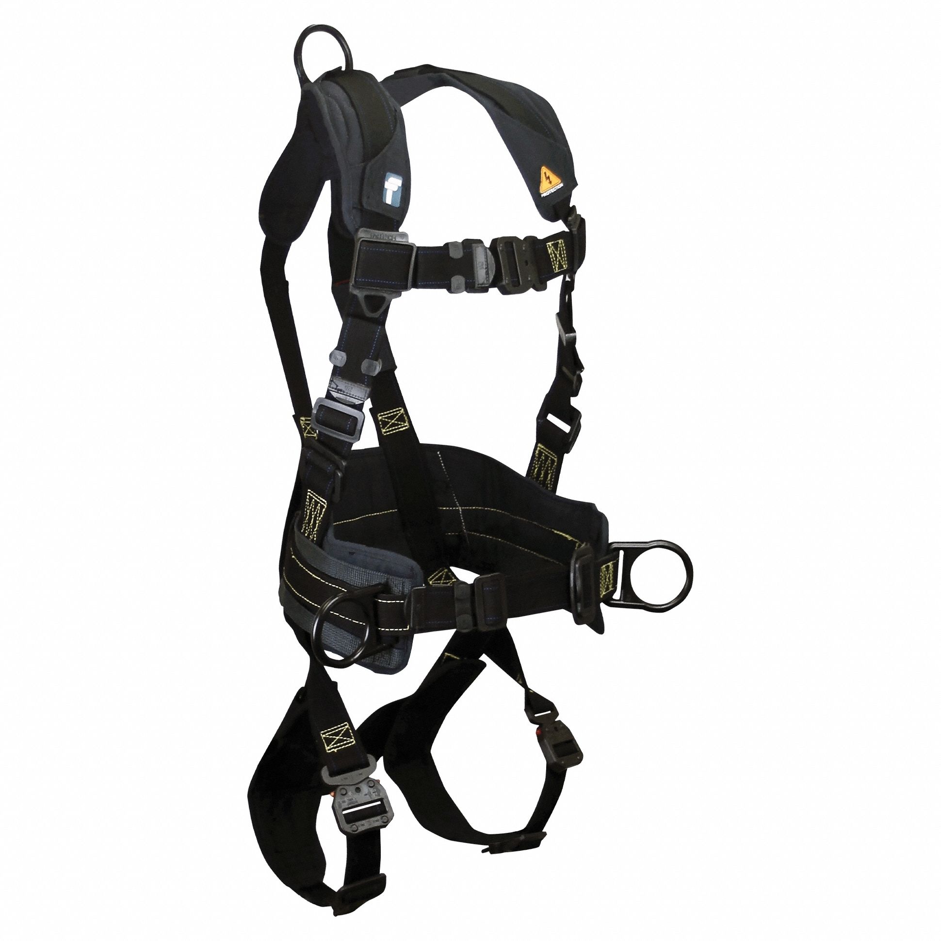 FALLTECH 8073QCL Fall Protection Harness,L Size 810RP3