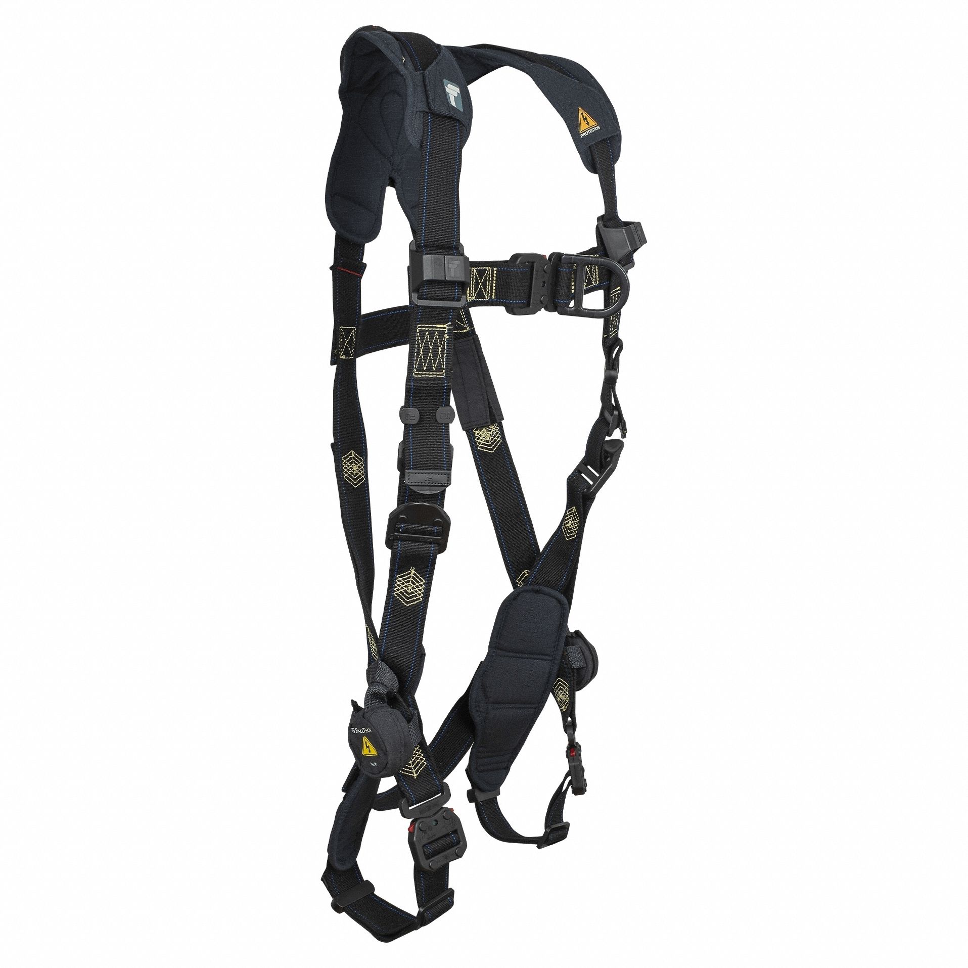 FALLTECH 8078FDQCS Fall Protection Harness,S Size 810RU9