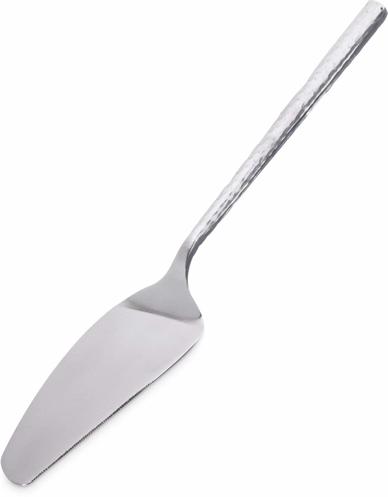 Cake/Pie Server: 11 in Overall Lg, Silver, Stainless Steel, Stainless Steel