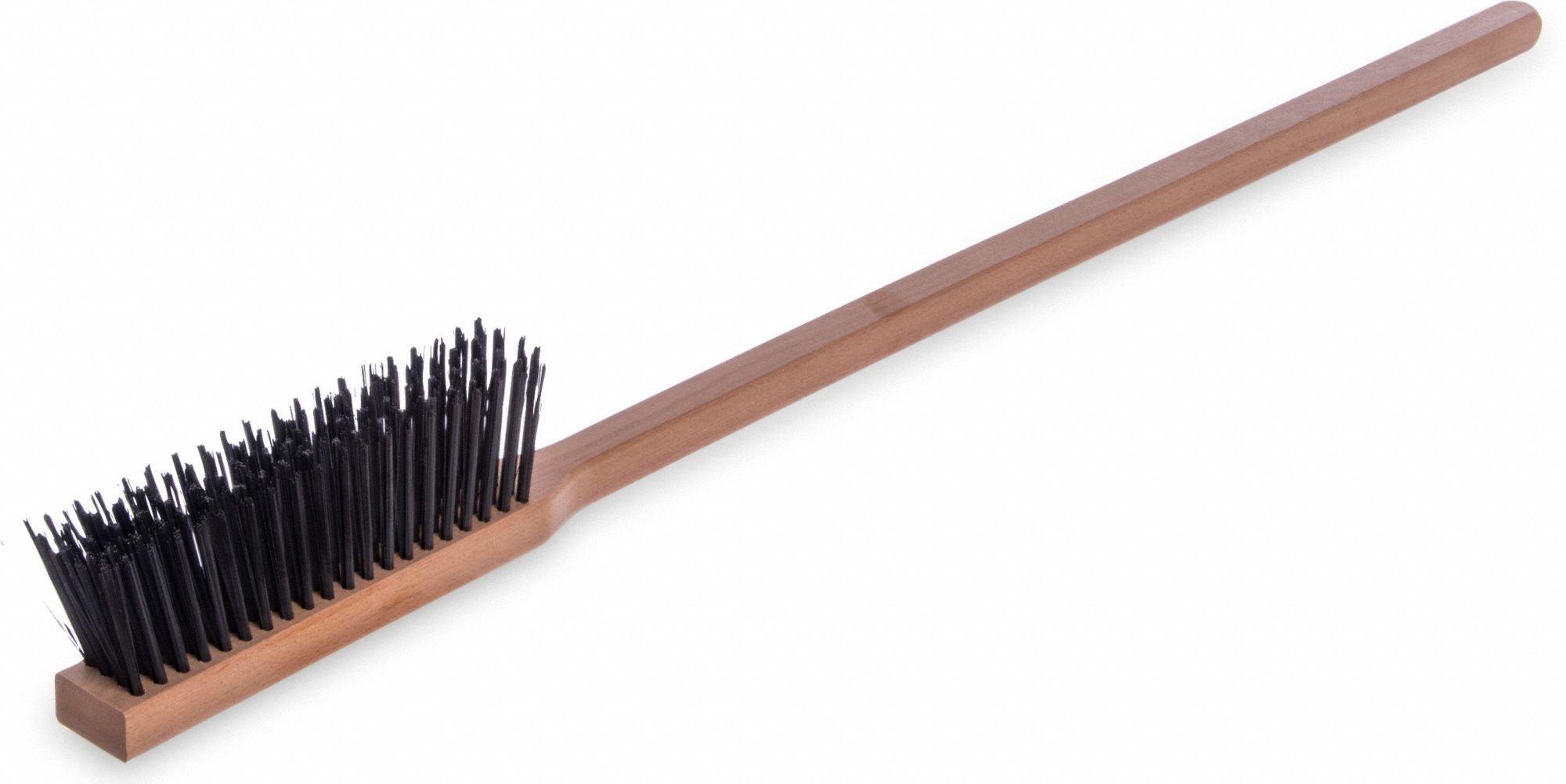 thumbnail image 2 of 39” FDG Pizza Oven Brush With Wood Handle – Metal Bristles & Scraper (Professional Quality) 2 of 3