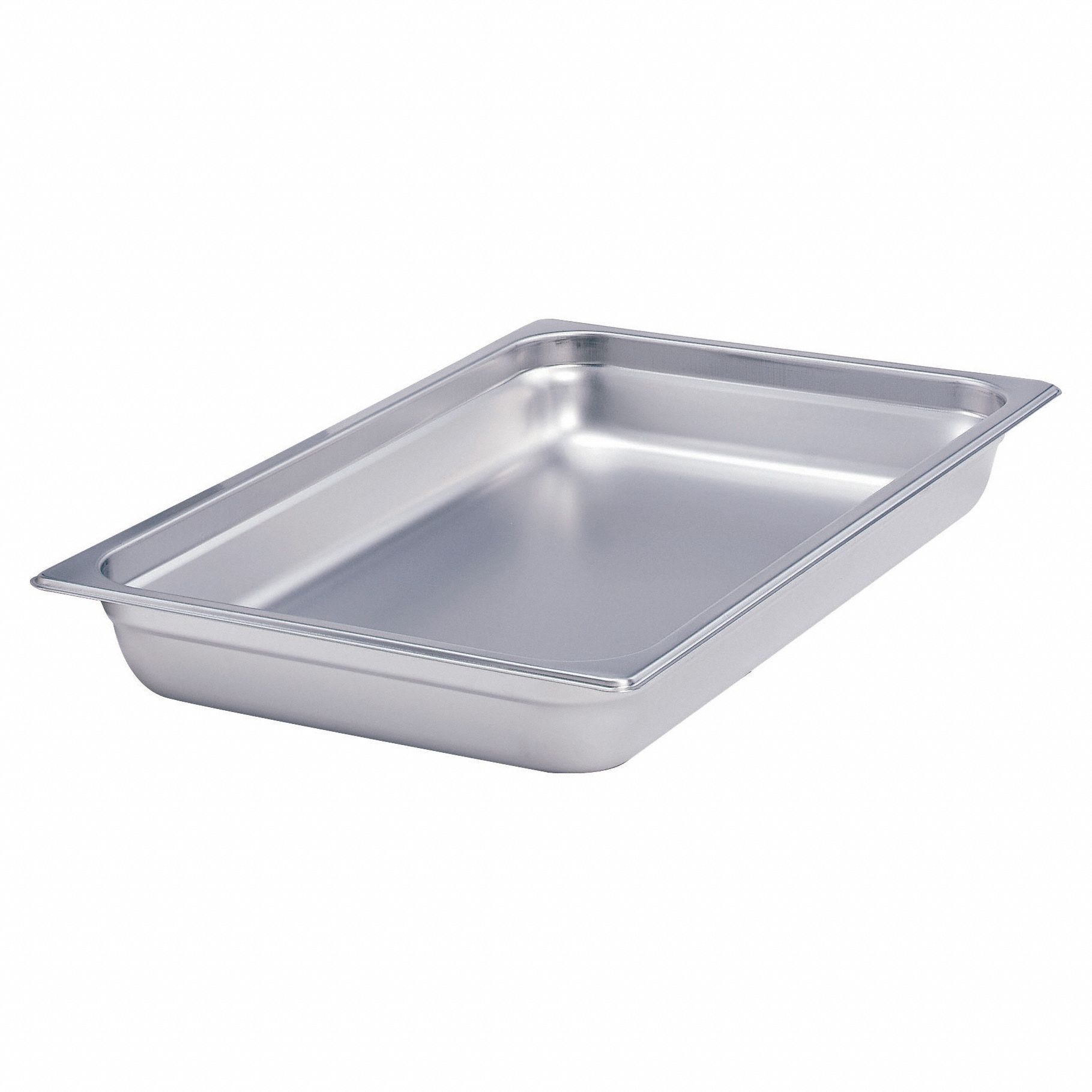 Steam Table Inset Pan: Fourth Size, 22 ga Gauge, NSF Certified, 2 1/2 in Overall Dp