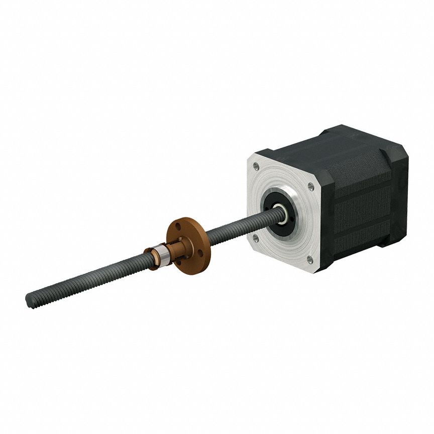 Precision Lead Screw: Lead Screw Assembly, Anti-Backlash, PTFE, Stainless Steel, 300, B