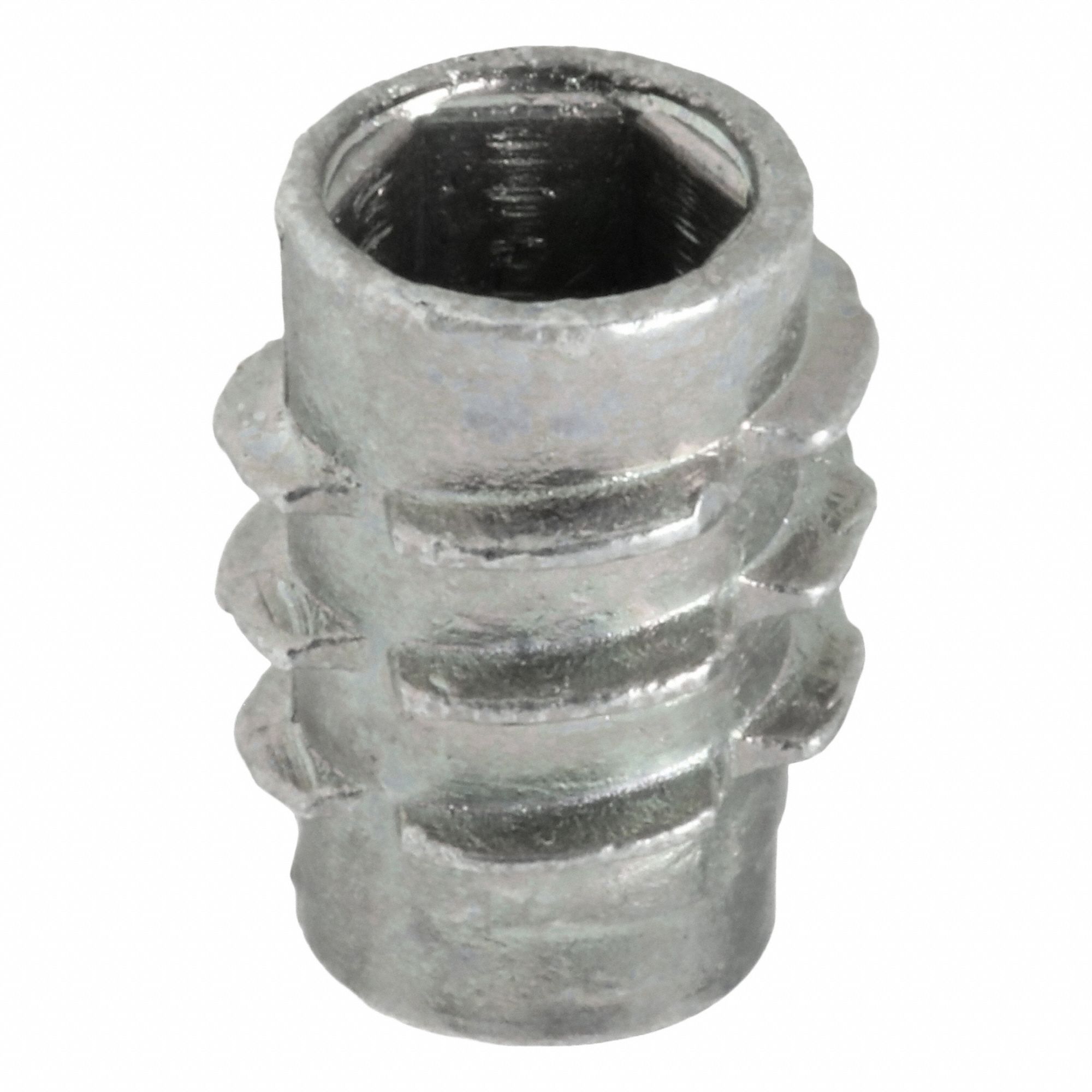 M40.70 Int Thrd Sz, 10 mm Overall Lg, Hex Drive Threaded Insert