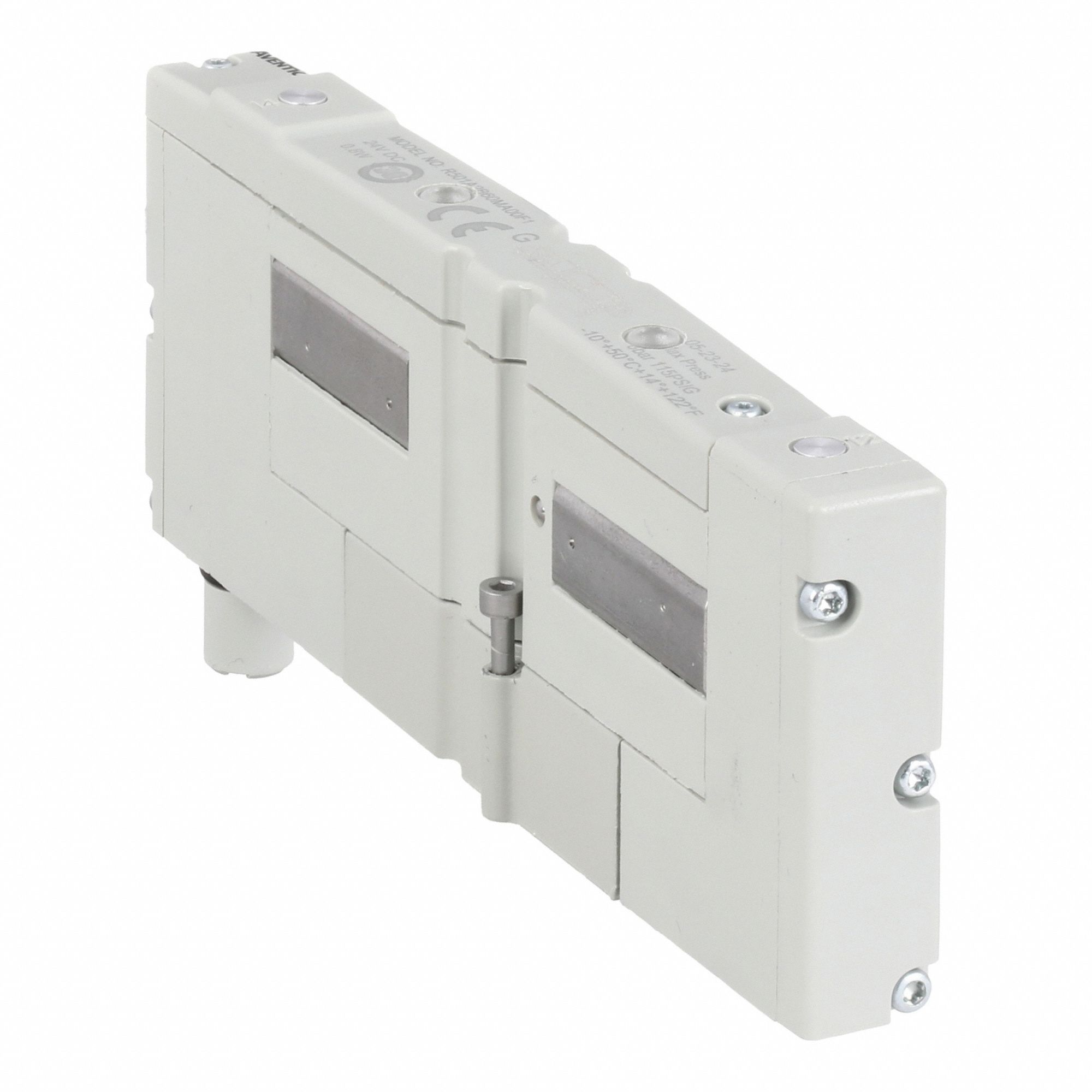 Solenoid Air Control Valve: Series 501, Double Solenoid, Five-Way / Three-Position, 24V DC