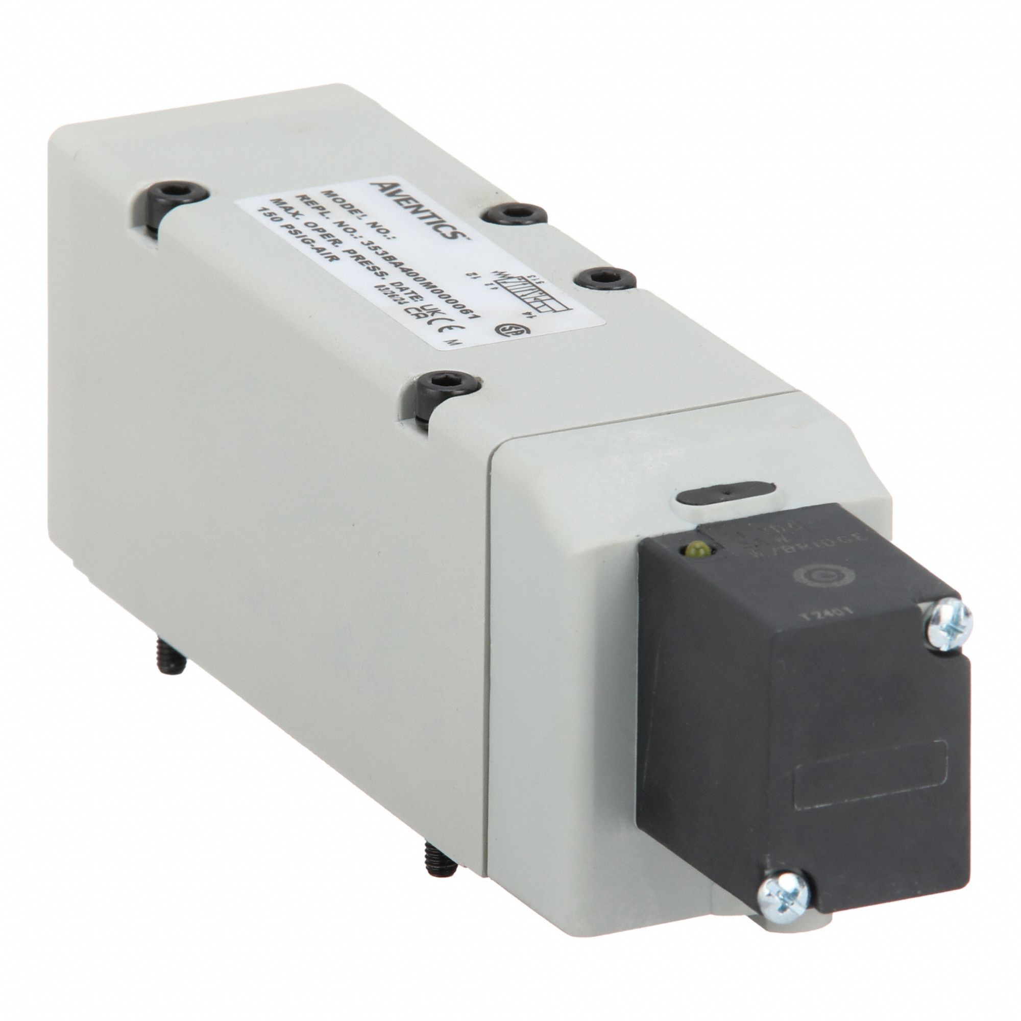 Solenoid Air Control Valve: Series 2035, Four-Way / Two-Position, Single Solenoid, 24V DC