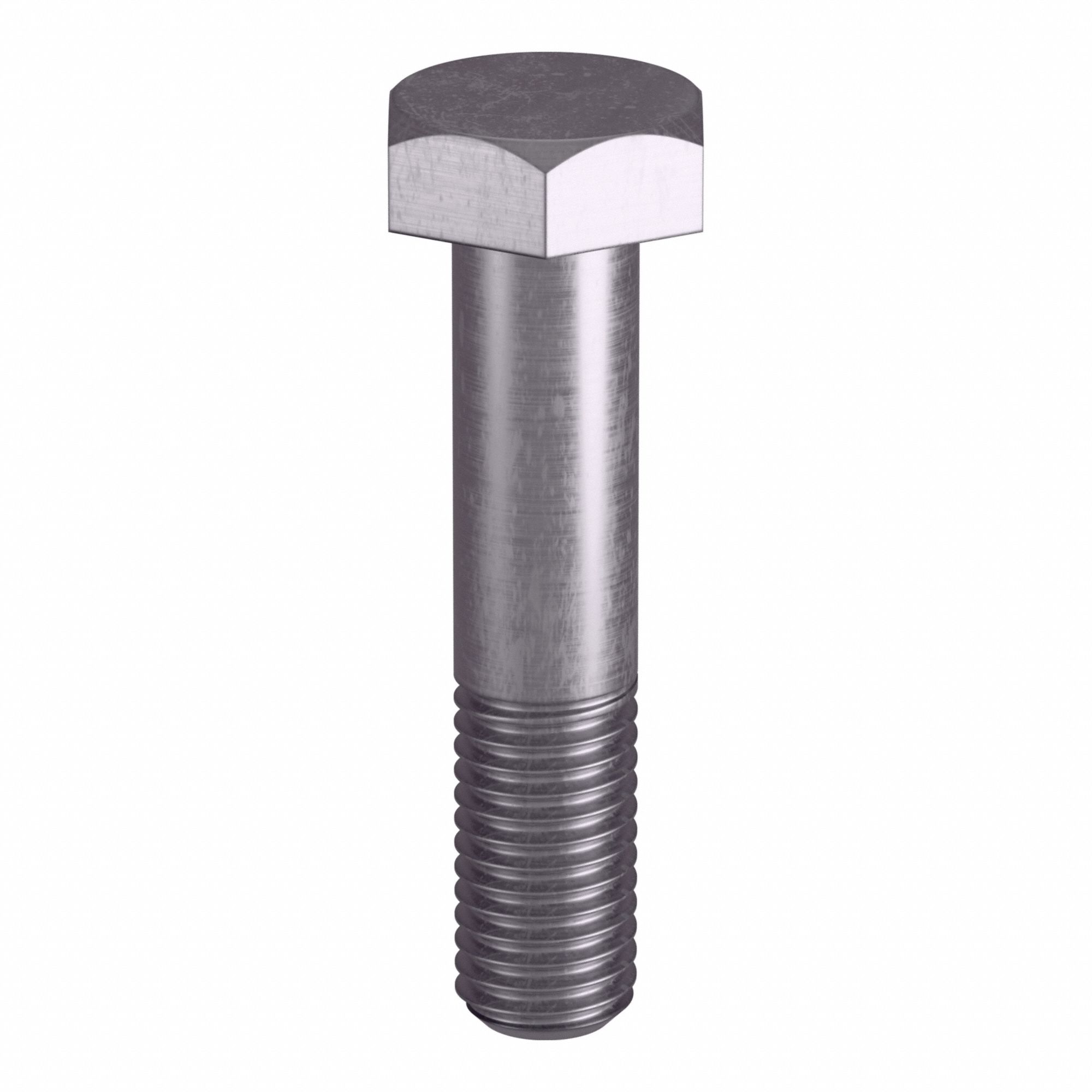 Heavy Hex Bolt: Stainless Steel, Grade B8, Plain, 5/8"-11 Thread Size, 3 in lg, 5 PK