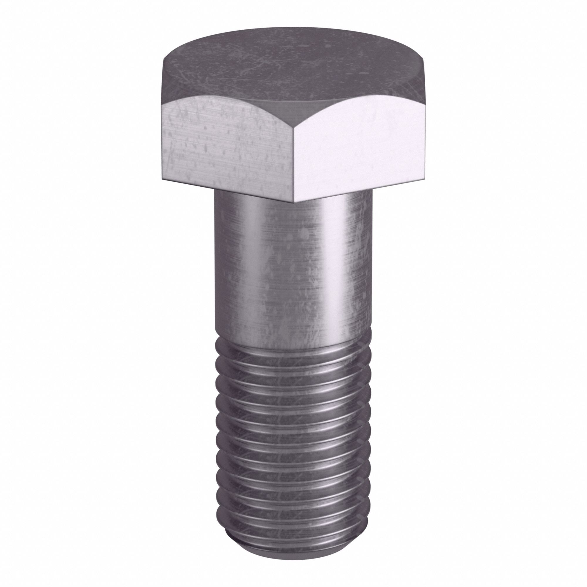 Heavy Structural Bolts: Stainless Steel, Grade B8, Plain, 3/4"-10 Thread Size, 2 in lg