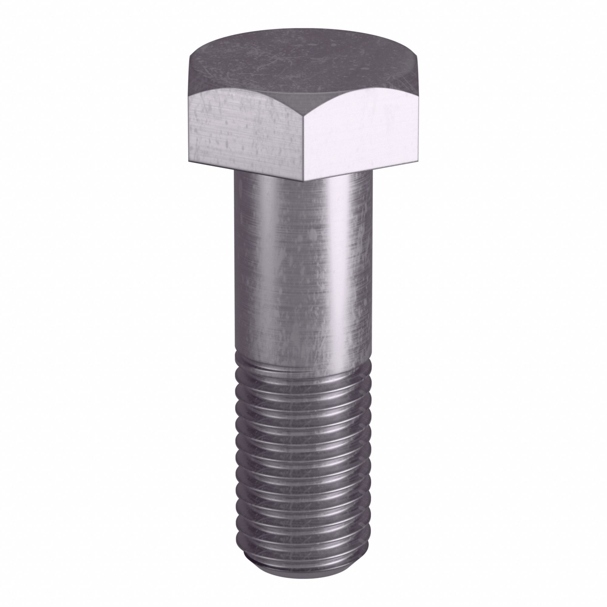 Heavy Structural Bolts: Stainless Steel, Grade B8, Plain, 3/4"-10 Thread Size, 2 1/2 in lg