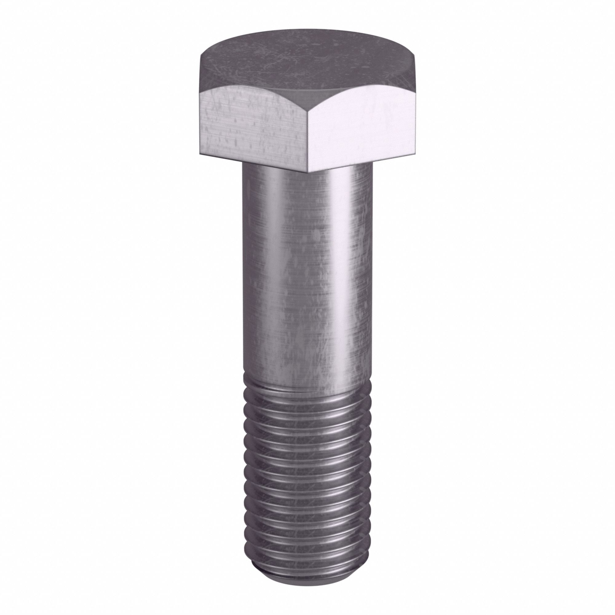 Heavy Structural Bolts: Stainless Steel, Grade B8, Plain, 3/4"-10 Thread Size, 2 3/4 in lg