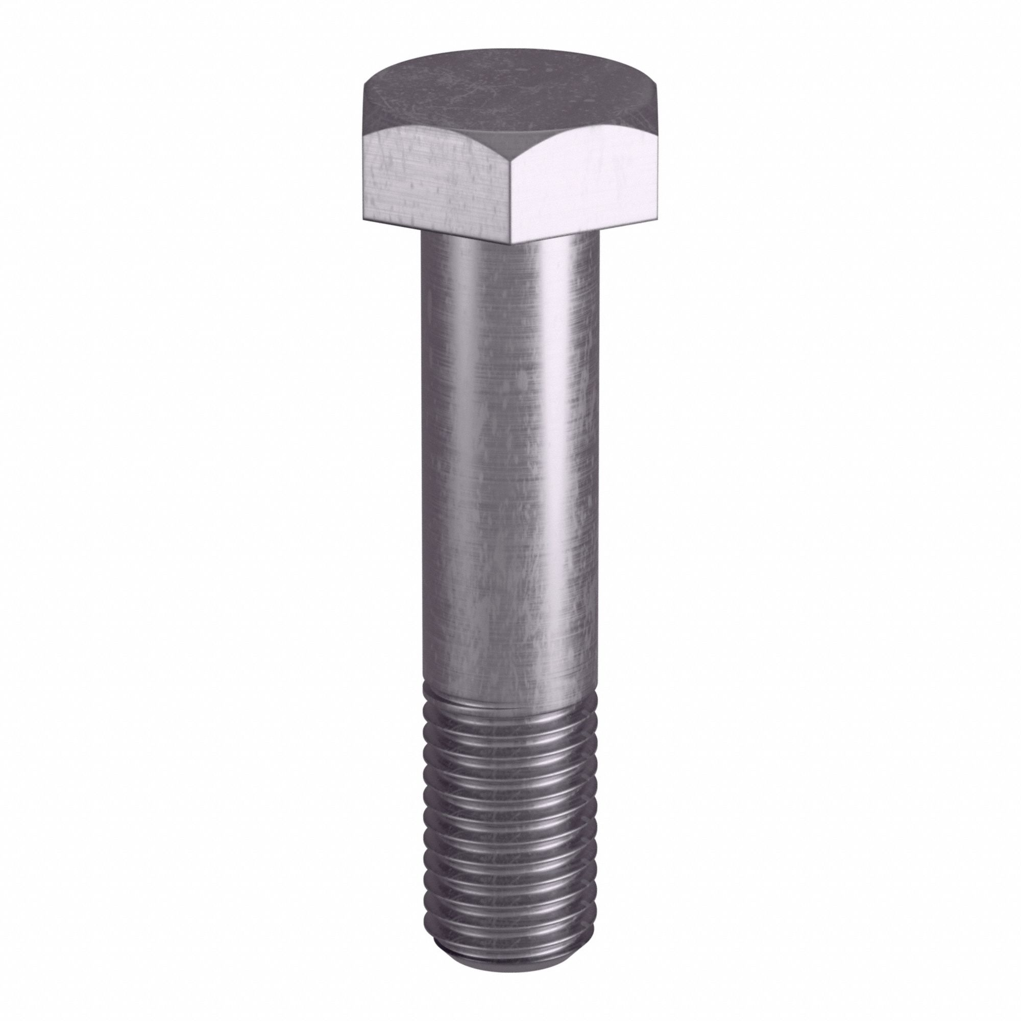 Heavy Structural Bolts: Stainless Steel, Grade B8, Plain, 3/4"-10 Thread Size, 3 1/2 in lg