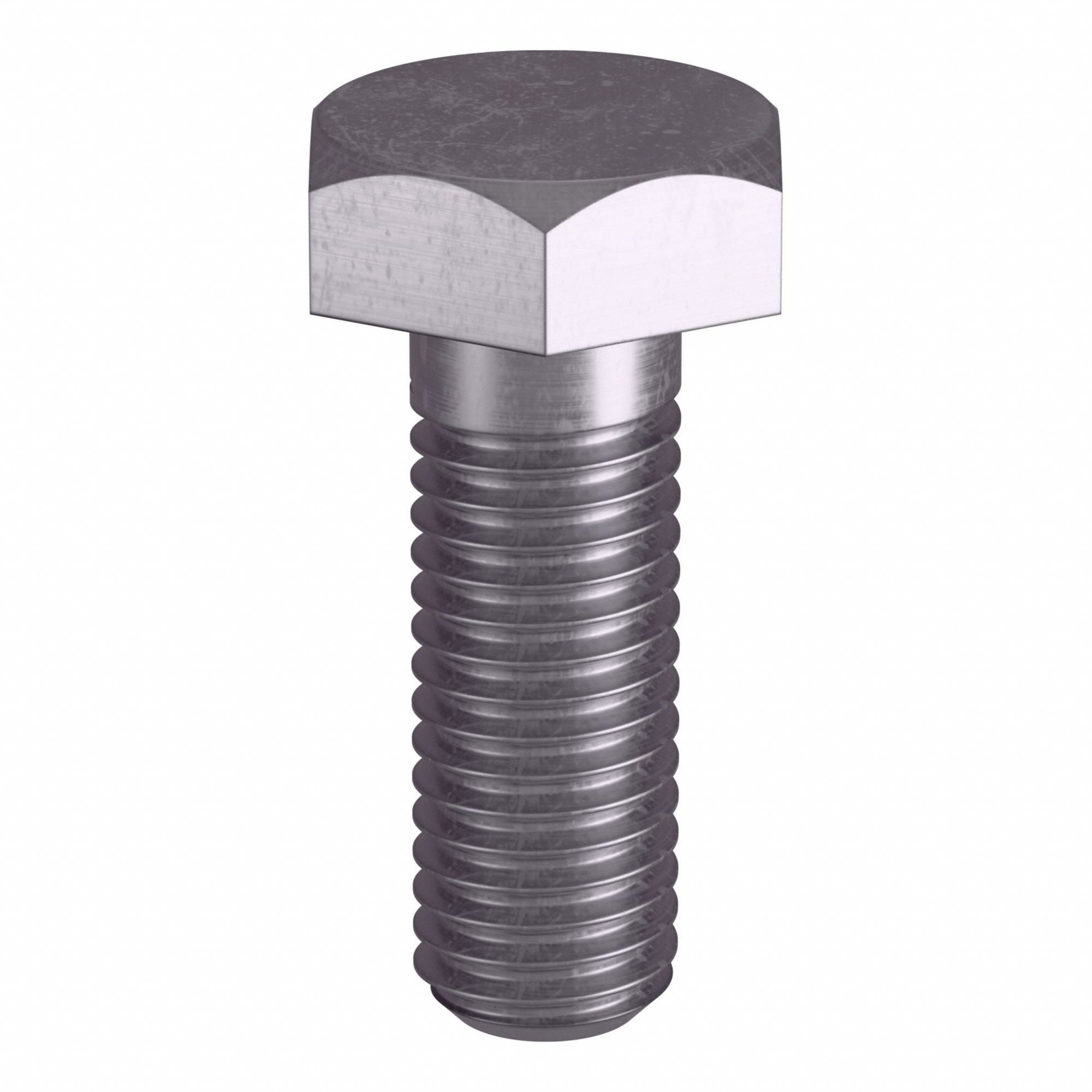 Heavy Hex Bolt: Stainless Steel, Grade B8M, Plain, 1/2"-13 Thread Size, 1 1/2 in lg, 5 PK