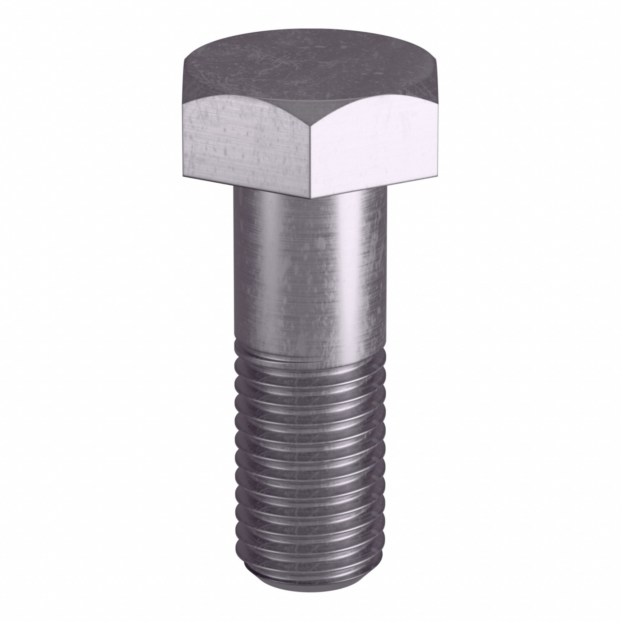 Heavy Structural Bolts: Stainless Steel, Grade B8M, Plain, 3/4"-10 Thread Size, 2 1/4 in lg