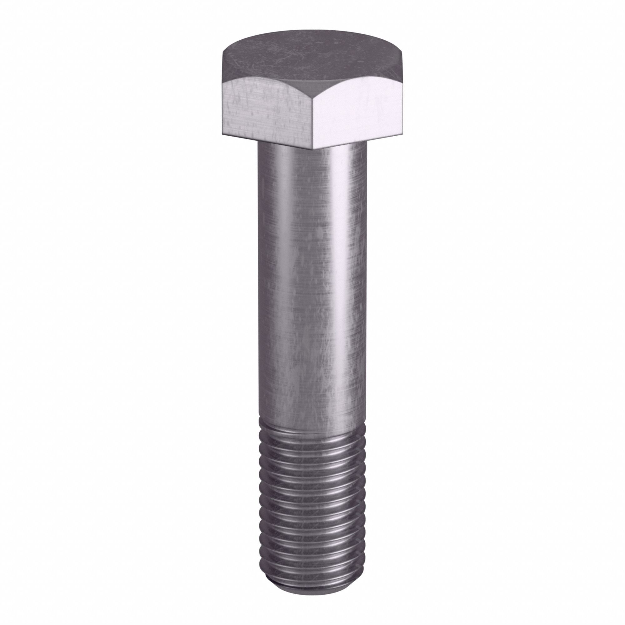 Heavy Structural Bolts: Stainless Steel, Grade B8M, Plain, 3/4"-10 Thread Size, 3 1/2 in lg