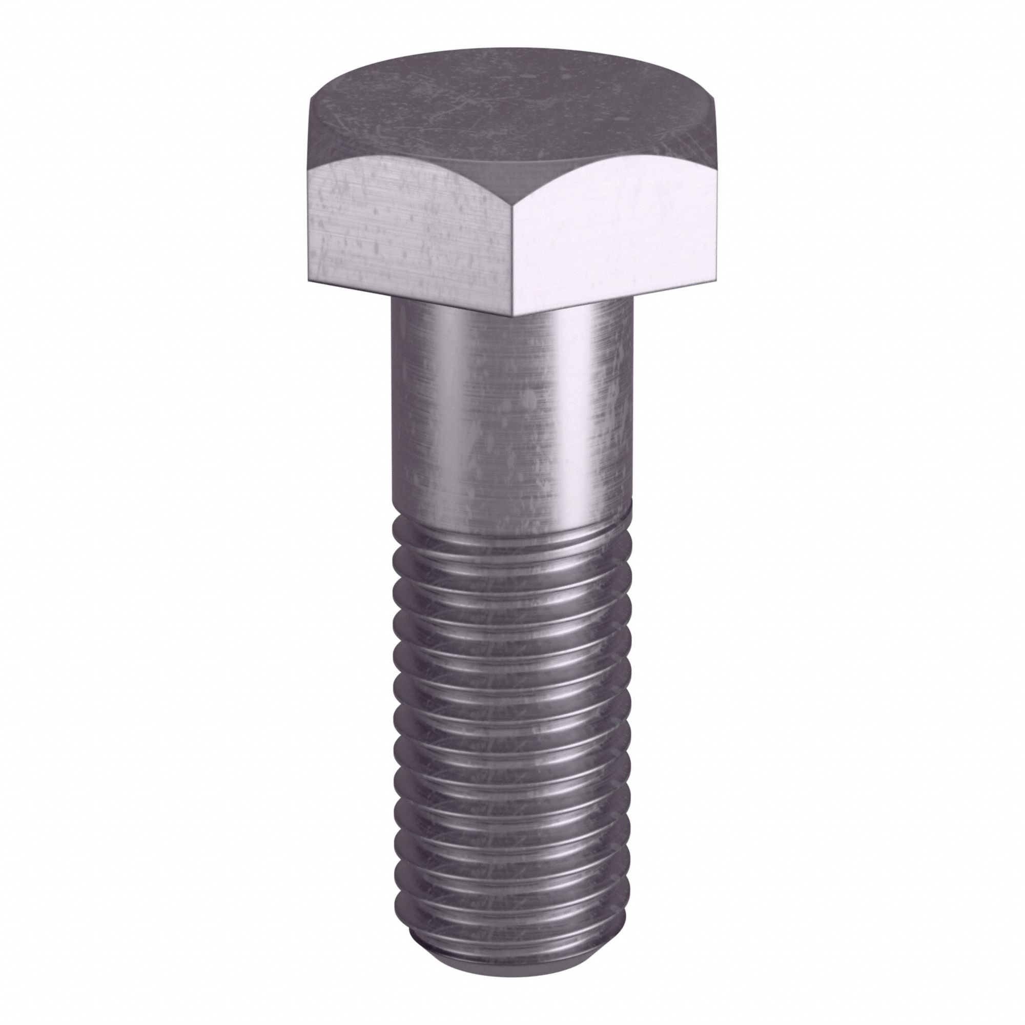 Heavy Hex Bolt: Stainless Steel, Grade B8M, Plain, 5/8"-11 Thread Size, 2 in lg, 5 PK