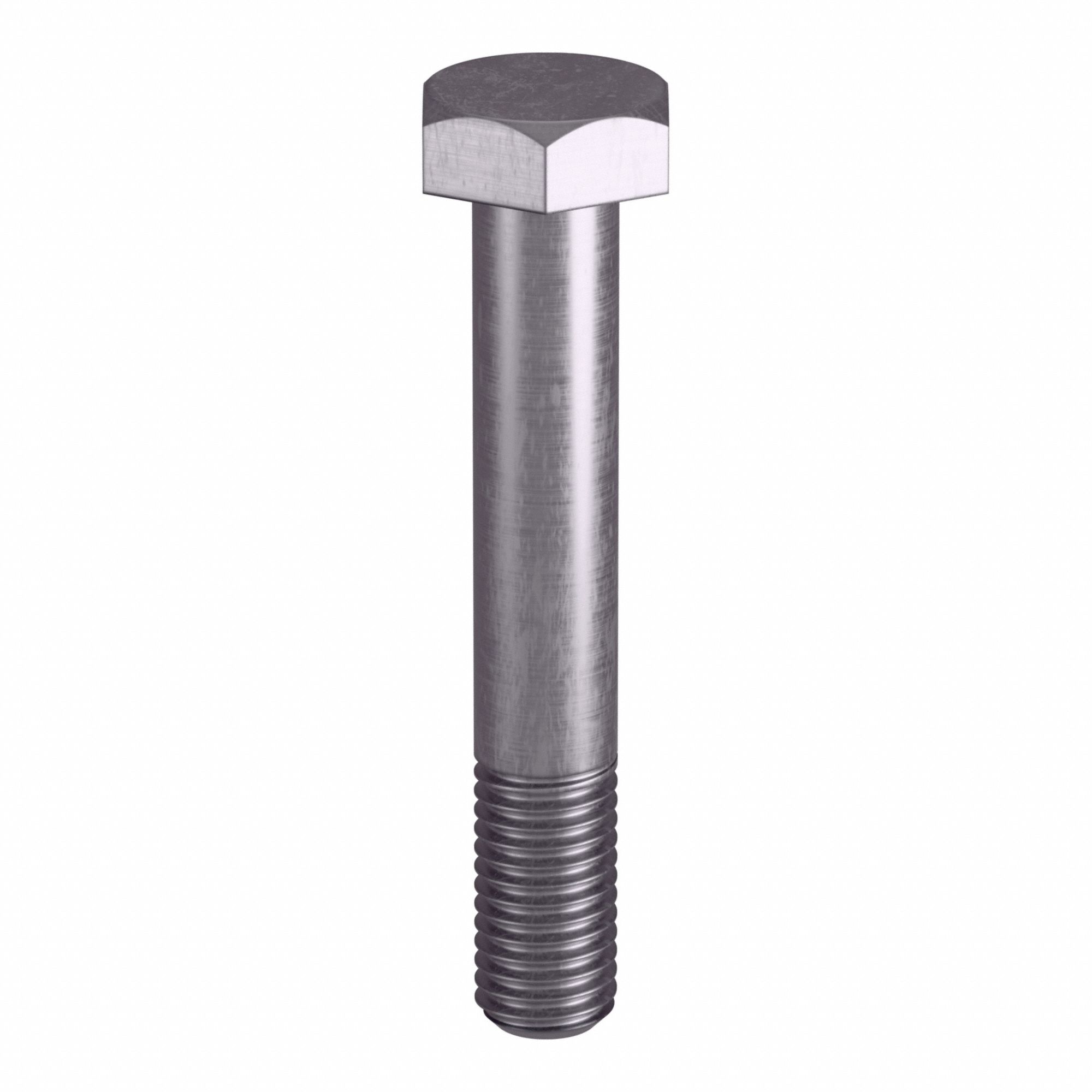 Heavy Structural Bolts: Stainless Steel, Grade B8M, Plain, 5/8"-11 Thread Size, 4 in lg