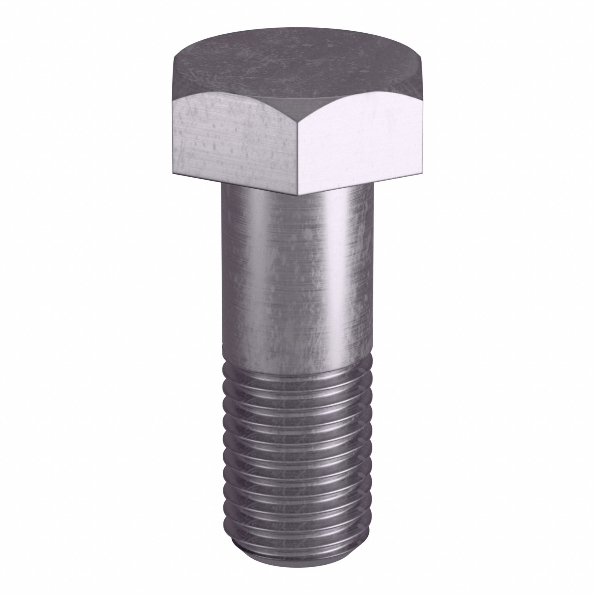 Heavy Structural Bolts: Stainless Steel, Grade B8M, Plain, 7/8"-9 Thread Size, 2 1/2 in lg