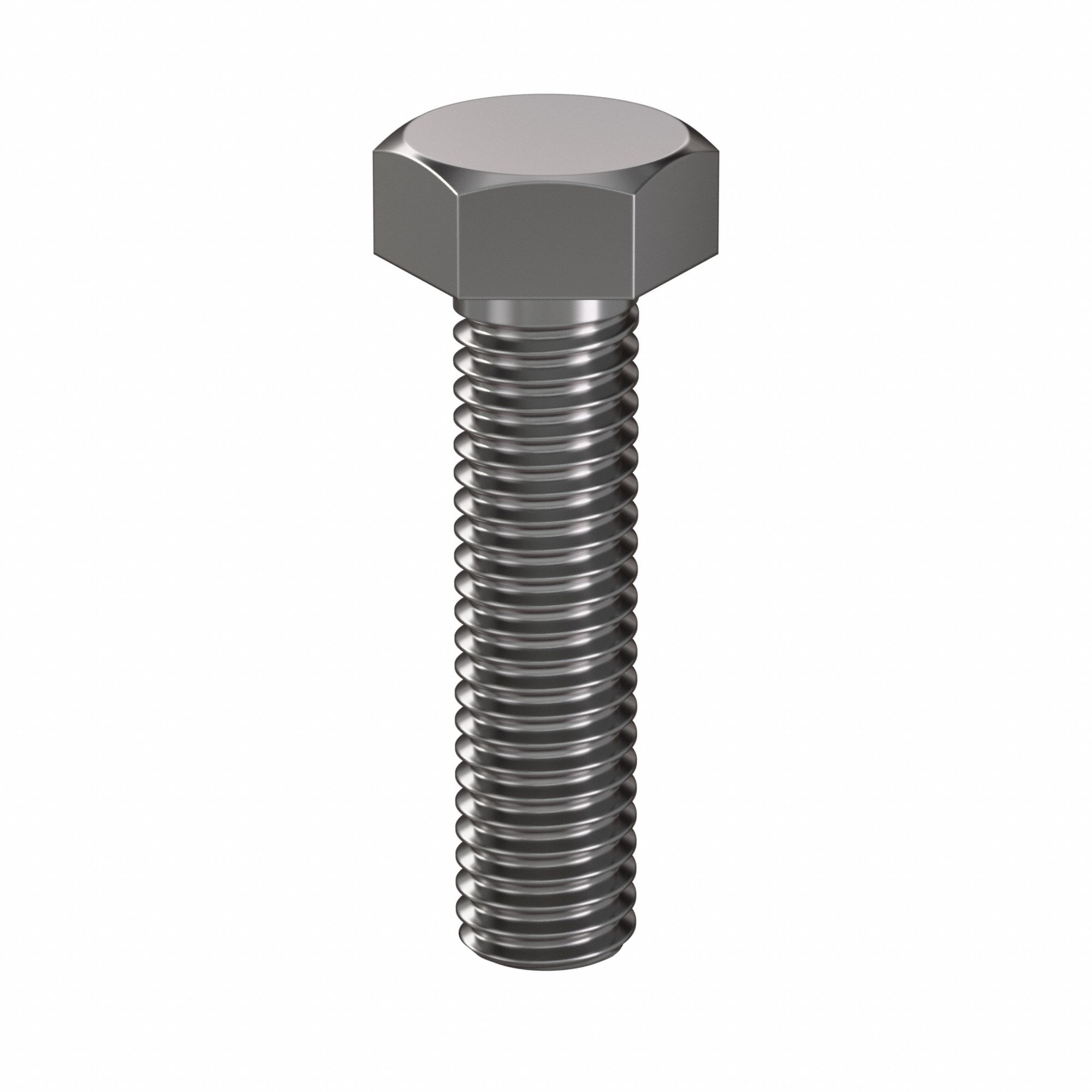 Hex Head Cap Screw: Steel, Class 10.9, Plain, M5, Metric, 20 mm lg, Fully Threaded, Metric, 100 PK