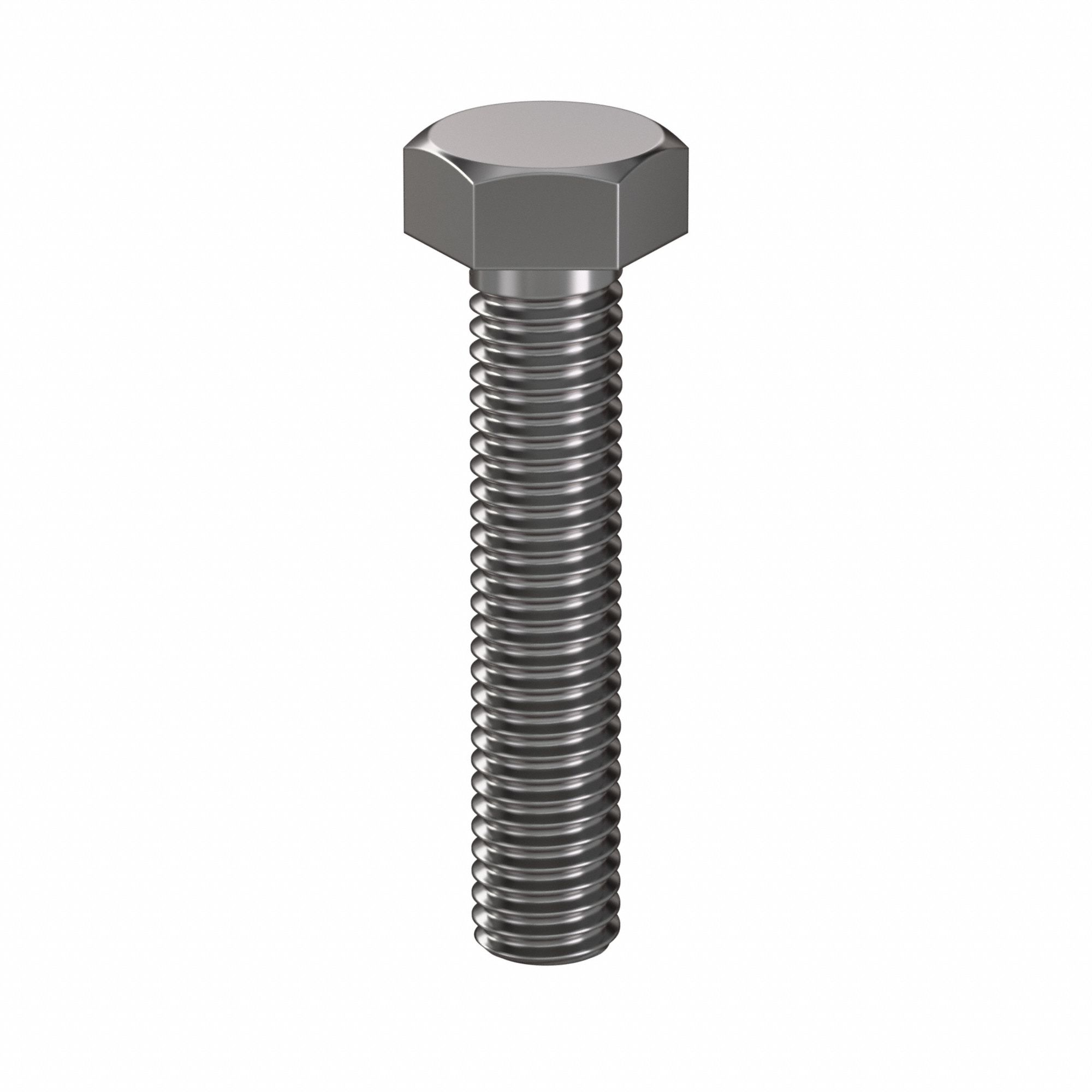 Hex Head Cap Screw: Steel, Class 10.9, Plain, M5, Metric, 25 mm lg, Fully Threaded, Metric, 100 PK
