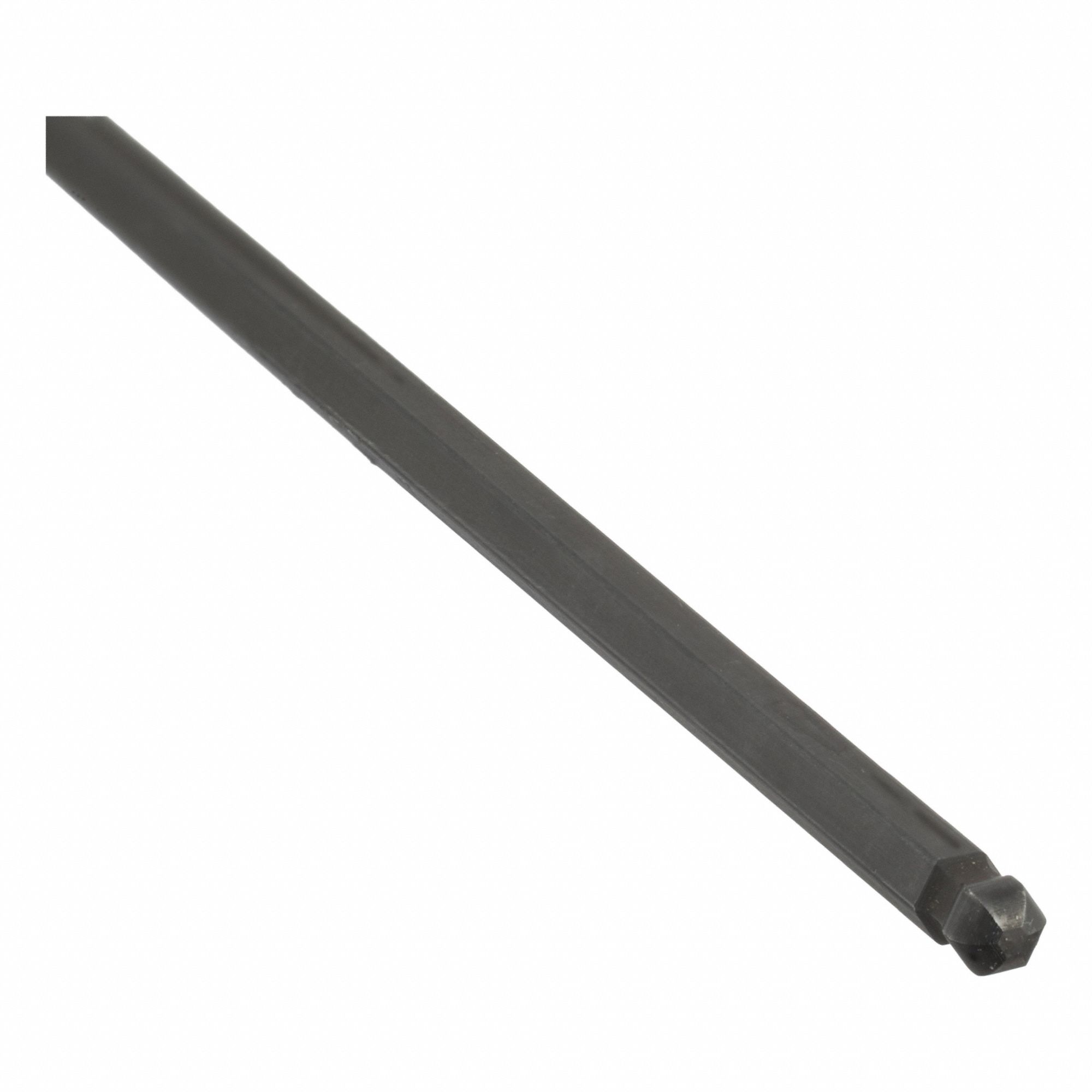 Screwdriver: SD Ball-Hex, Std Lg, Alloy Steel, 39/500 in Tip Size, 5 1/2 in Overall Lg