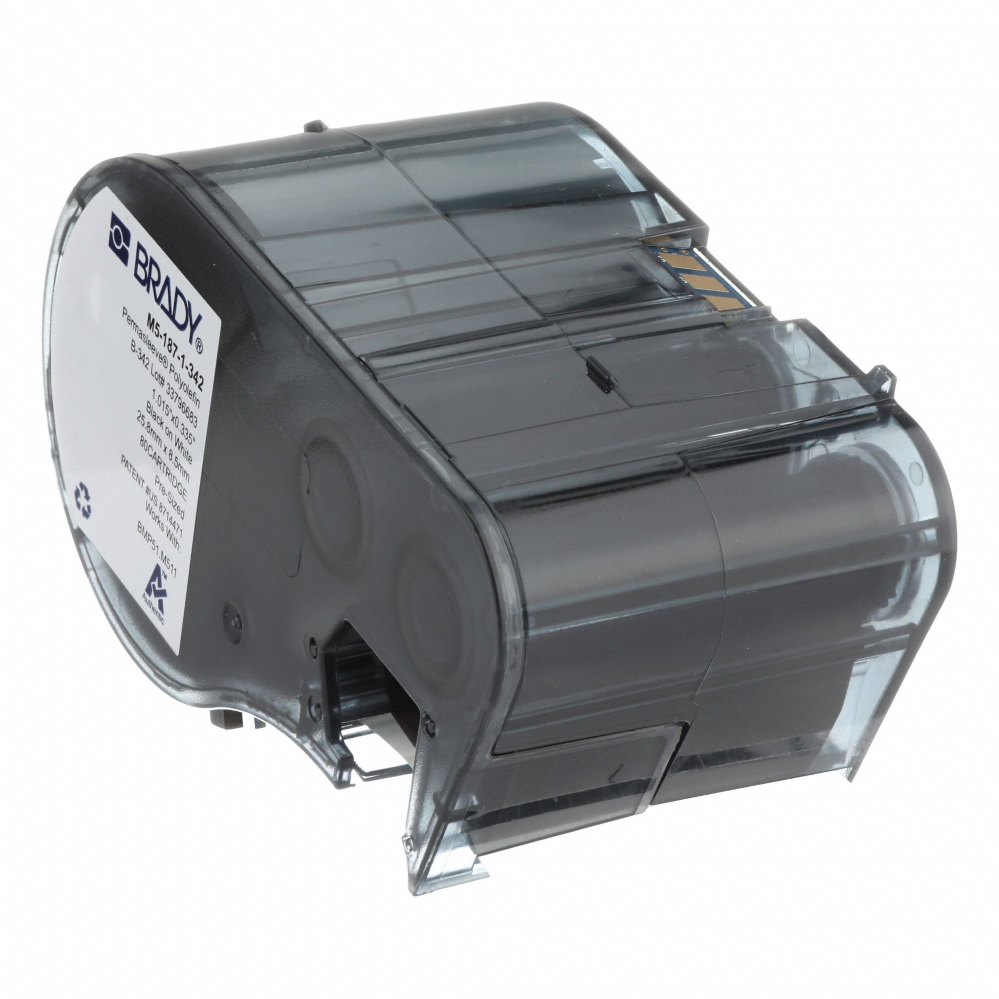 ETIQUETTE, 1 PO LA, MATTE, POLYOLEFINE